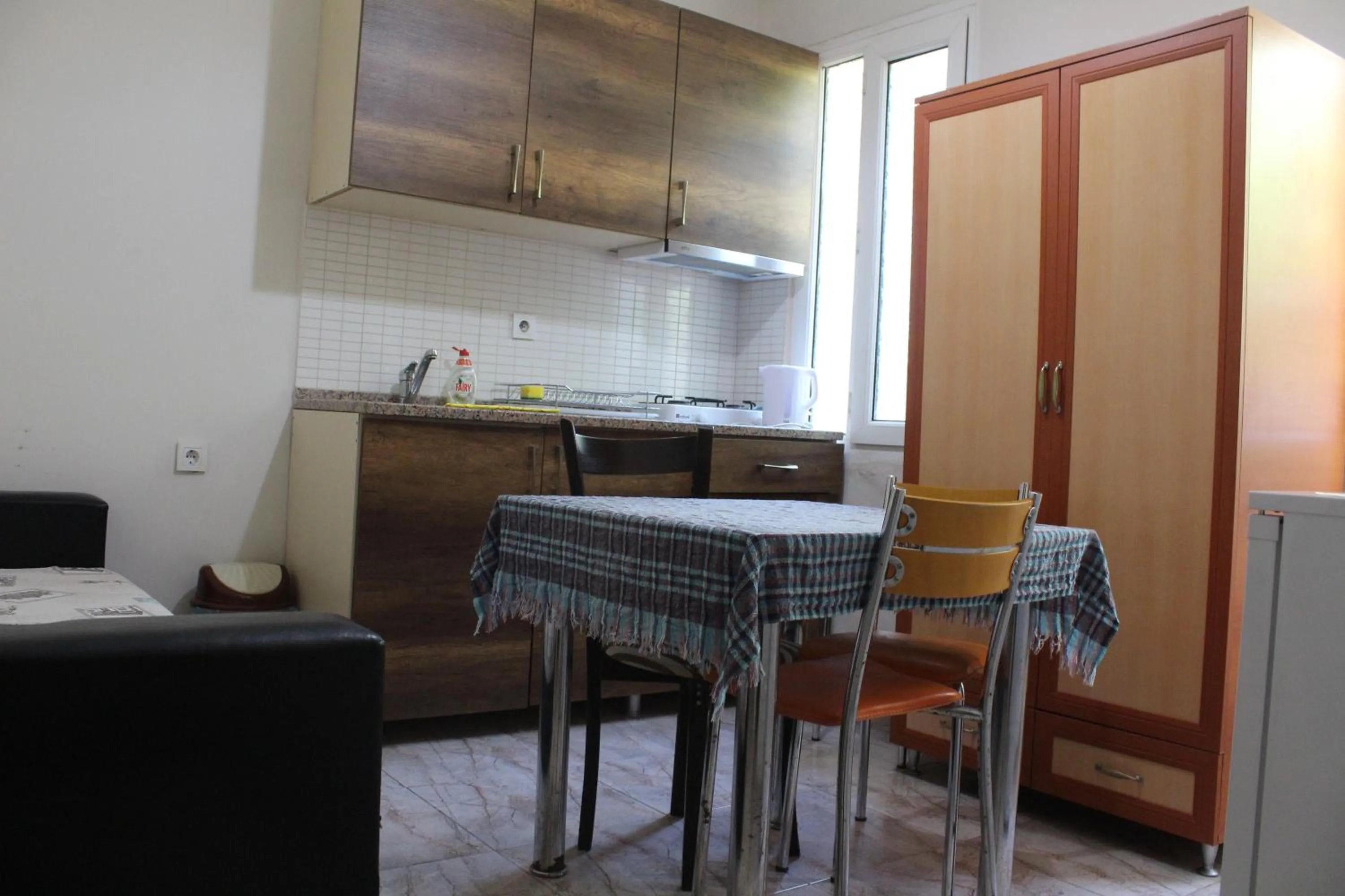 Kitchen or kitchenette in Dove Apart Hotel