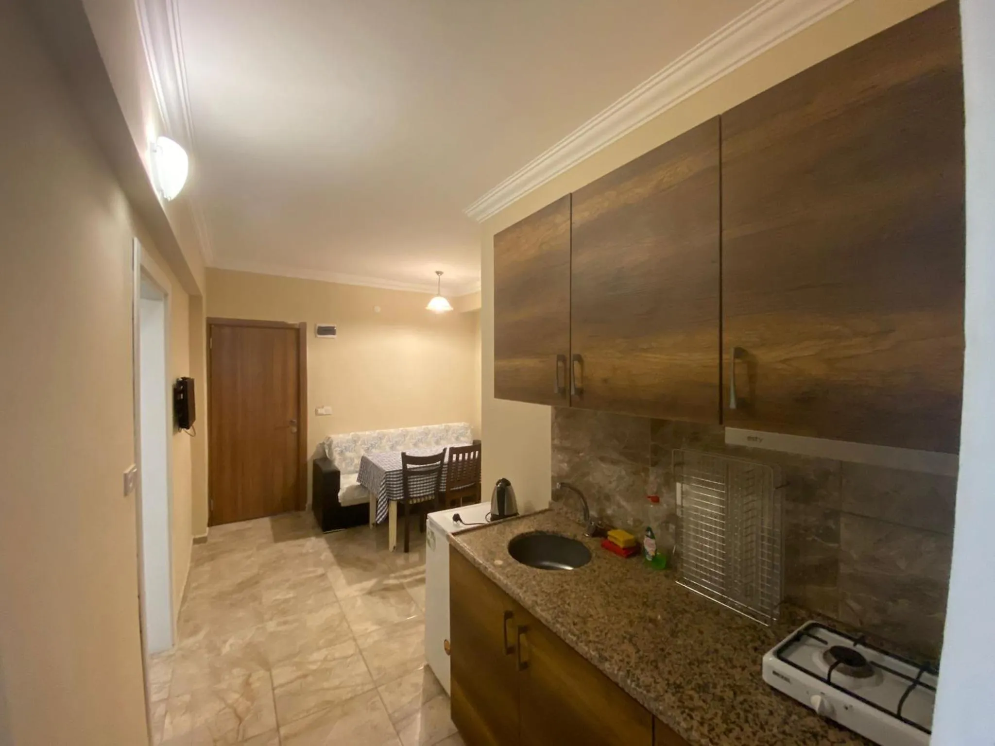 Kitchen or kitchenette in Dove Apart Hotel