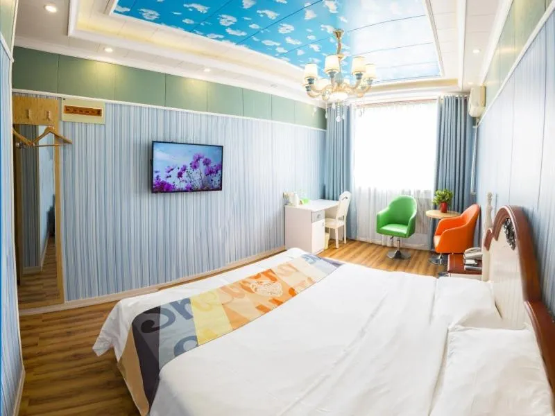 Bed in Shell Tai'an Dongping County Xishan Road Ruyuan City Square Dongyue Plaza Hotel