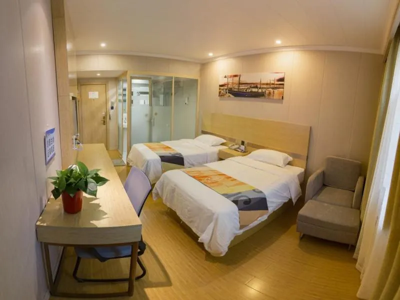 Bed in Shell Tai'an Dongping County Xishan Road Ruyuan City Square Dongyue Plaza Hotel