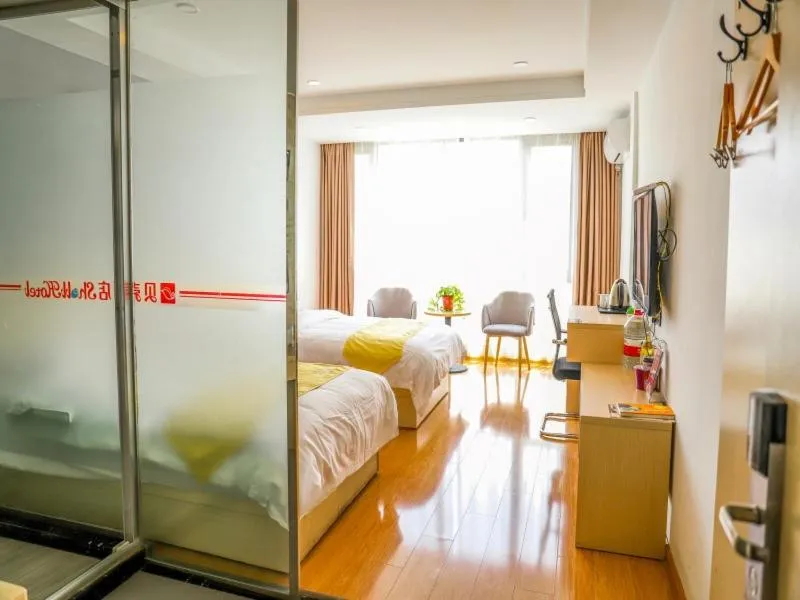 Bed in Shell Bozhou Woyang County Donghuan Road Hotel