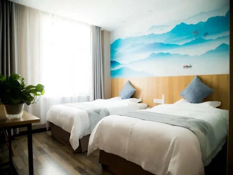 Bed in Shell Weifang Qingzhou Ancient City South Gate Hotel Bed in Shell Weifang Qingzhou Ancient City South Gate Hotel