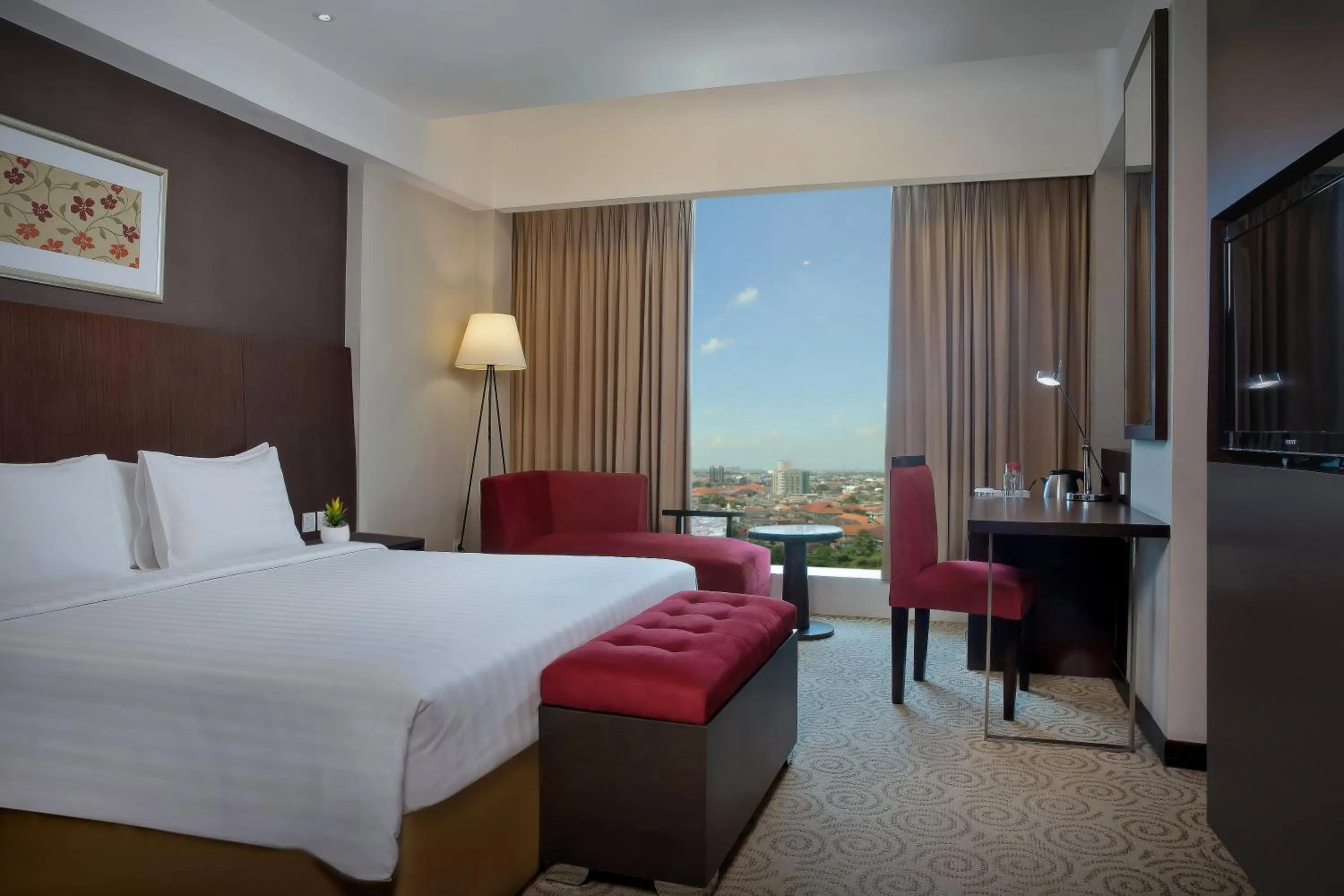 Bedroom, Bed in The Alana Surabaya