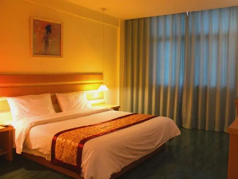 Bed in Shell Xinyu City Railway Station Plaza Hotel Bed in Shell Xinyu City Railway Station Plaza Hotel