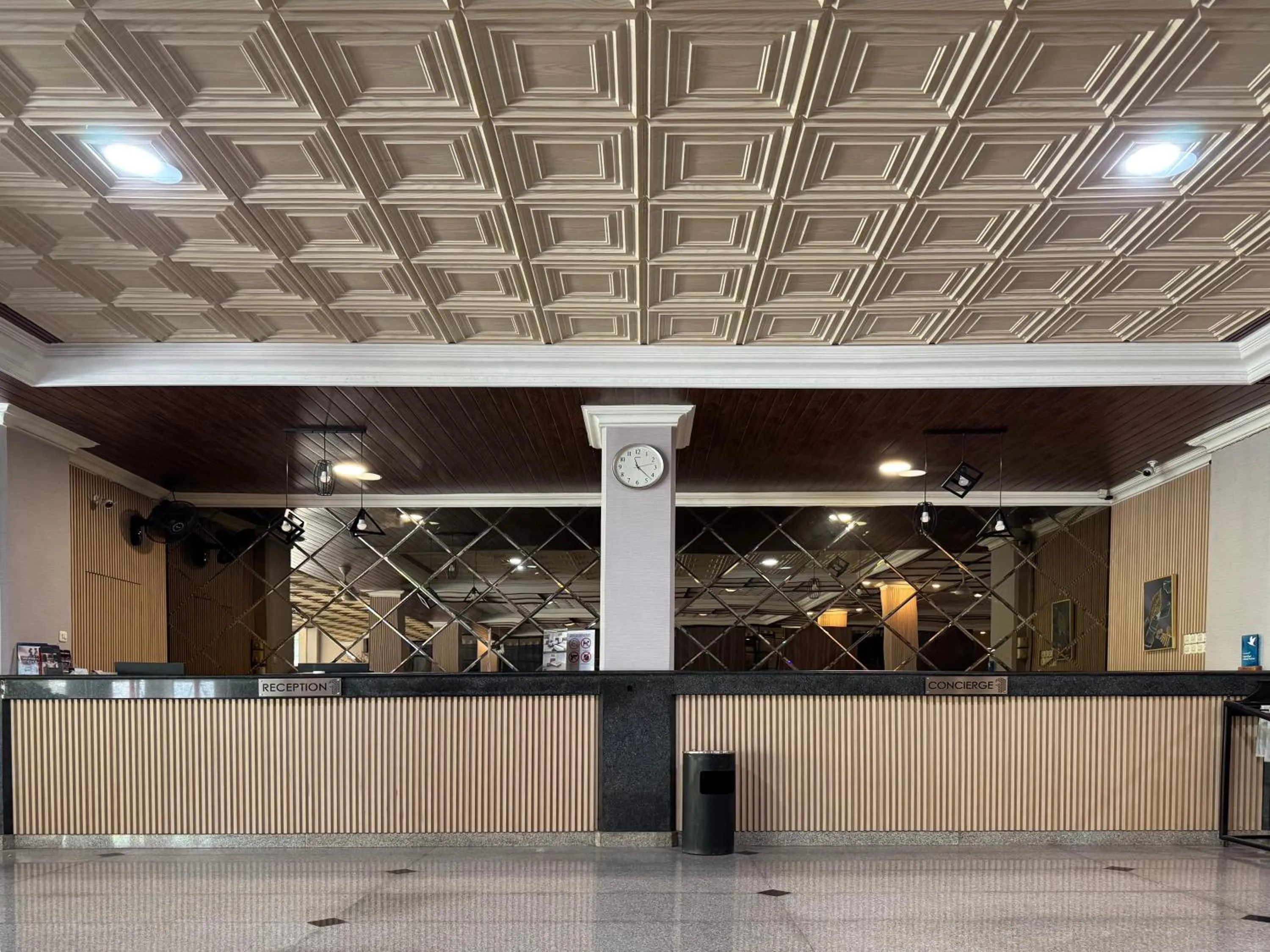 Lobby or reception in Hotel Sinar 1