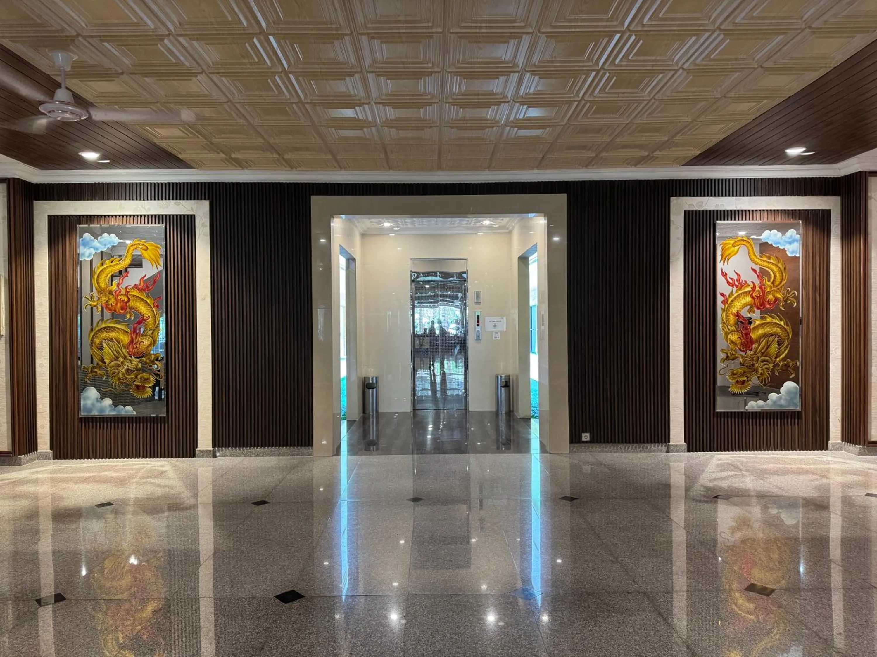 Lobby or reception in Hotel Sinar 1