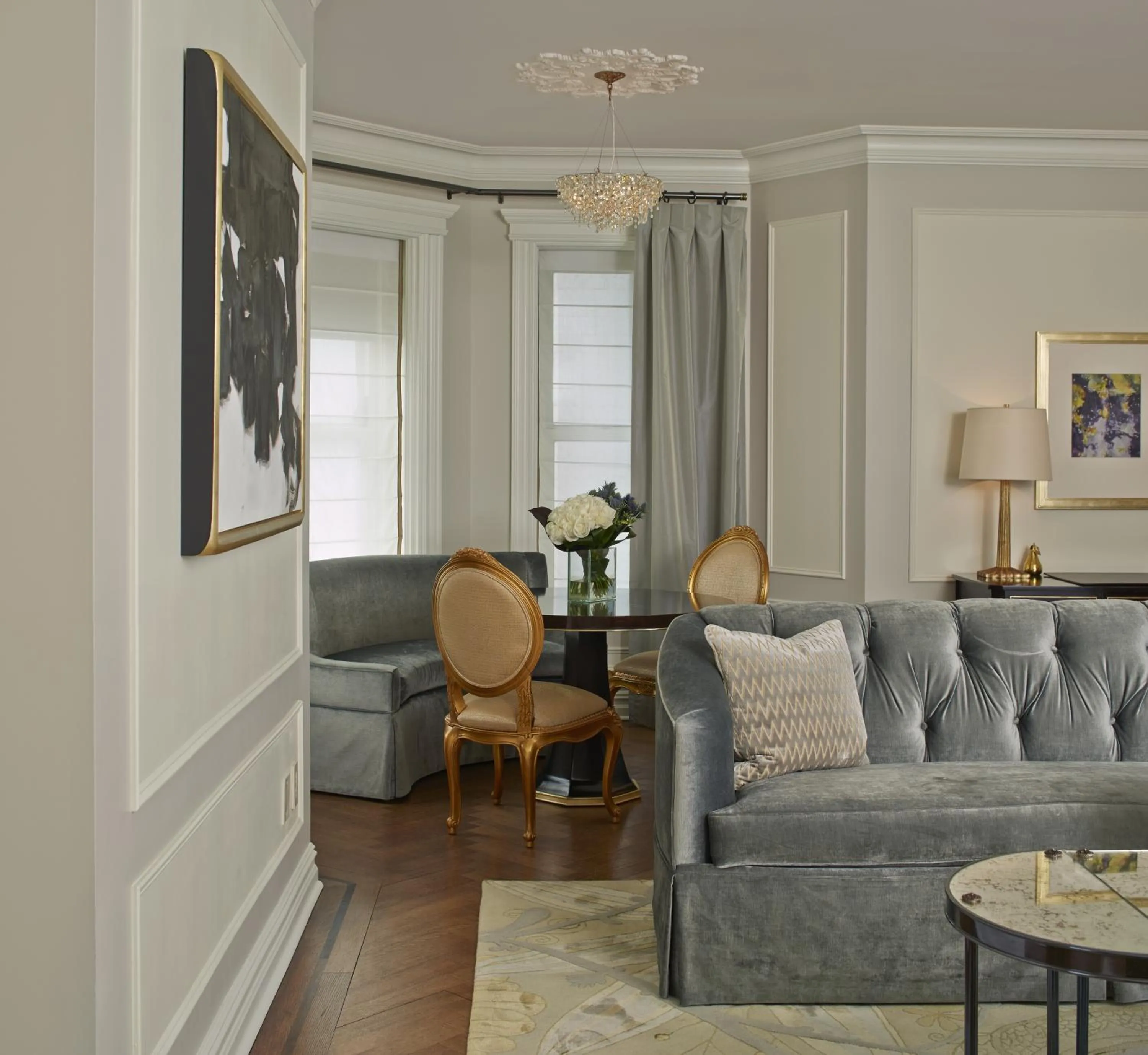 Living room in The Plaza