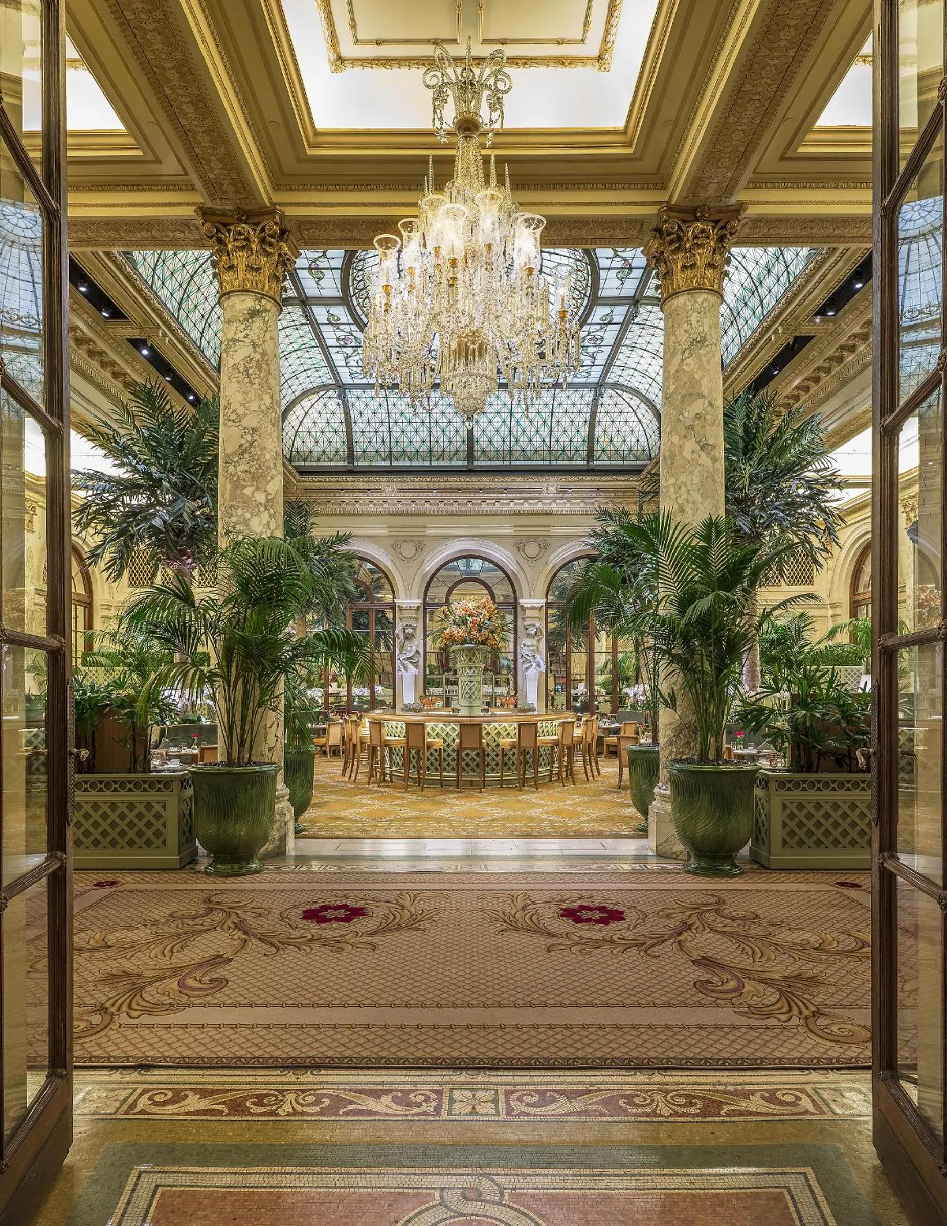 Bird's eye view in The Plaza