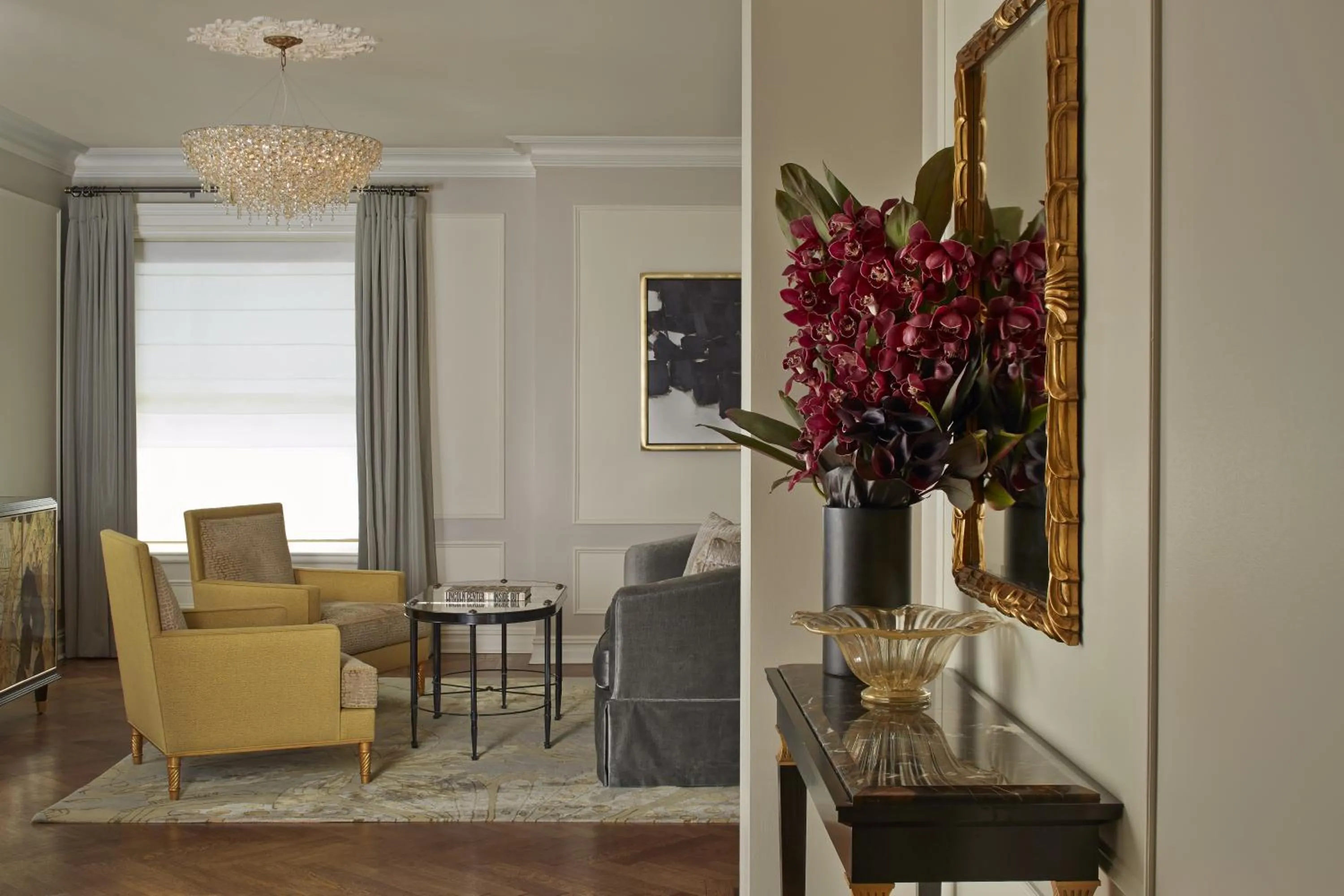 Living room in The Plaza