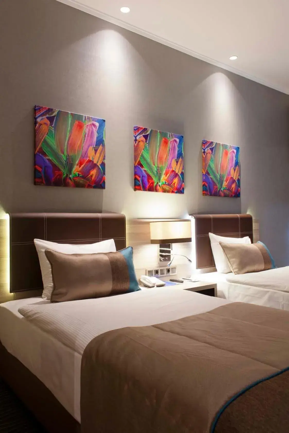 Bed in Ostimpark Business Hotel Bed in Ostimpark Business Hotel