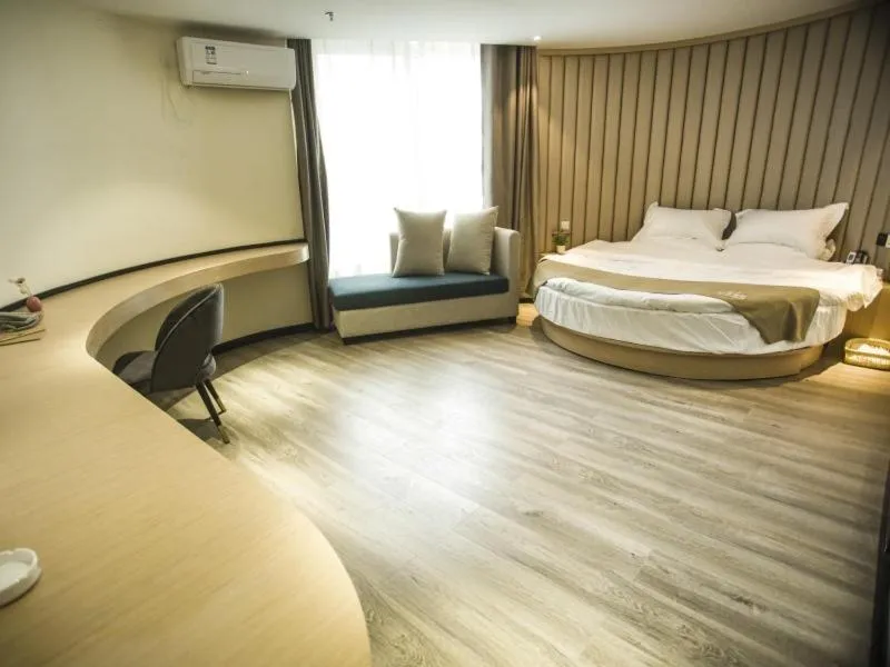 Bed in Shell Xuzhou Suining County Bali Electrical and Mechanical City Hotel