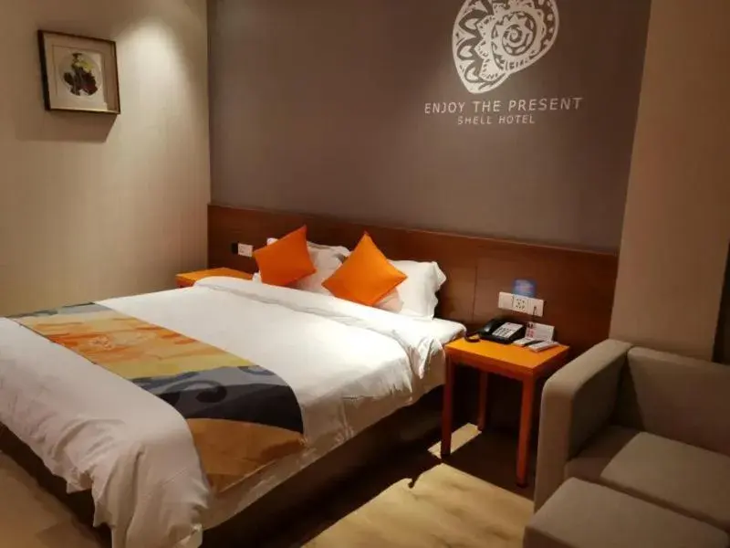 Bed in Shell Liaocheng Linqing City Bus Station Hotel Bed in Shell Liaocheng Linqing City Bus Station Hotel