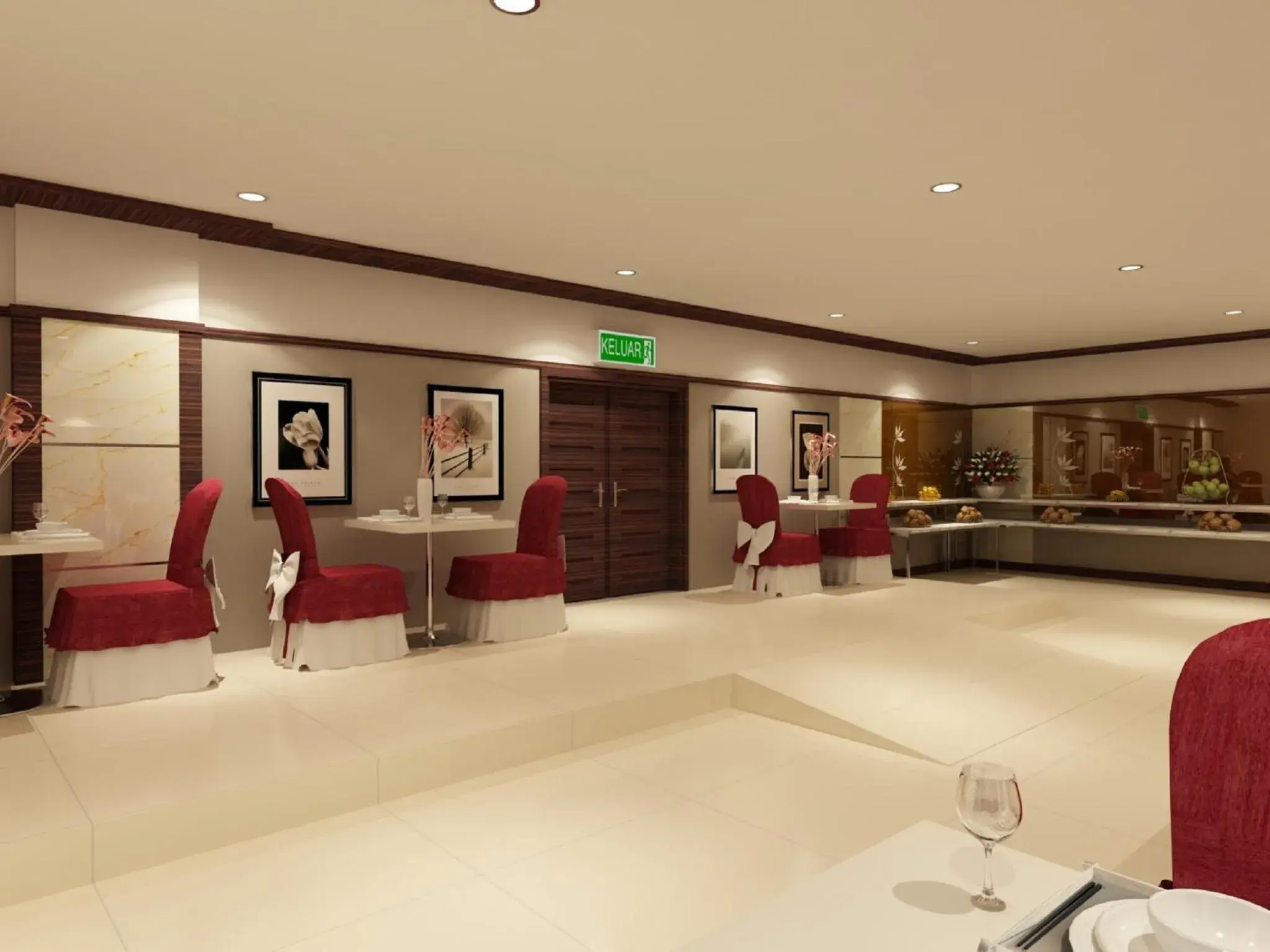 Buffet breakfast in Hallmark Regency Hotel - Johor Bahru Buffet breakfast in Hallmark Regency Hotel - Johor Bahru