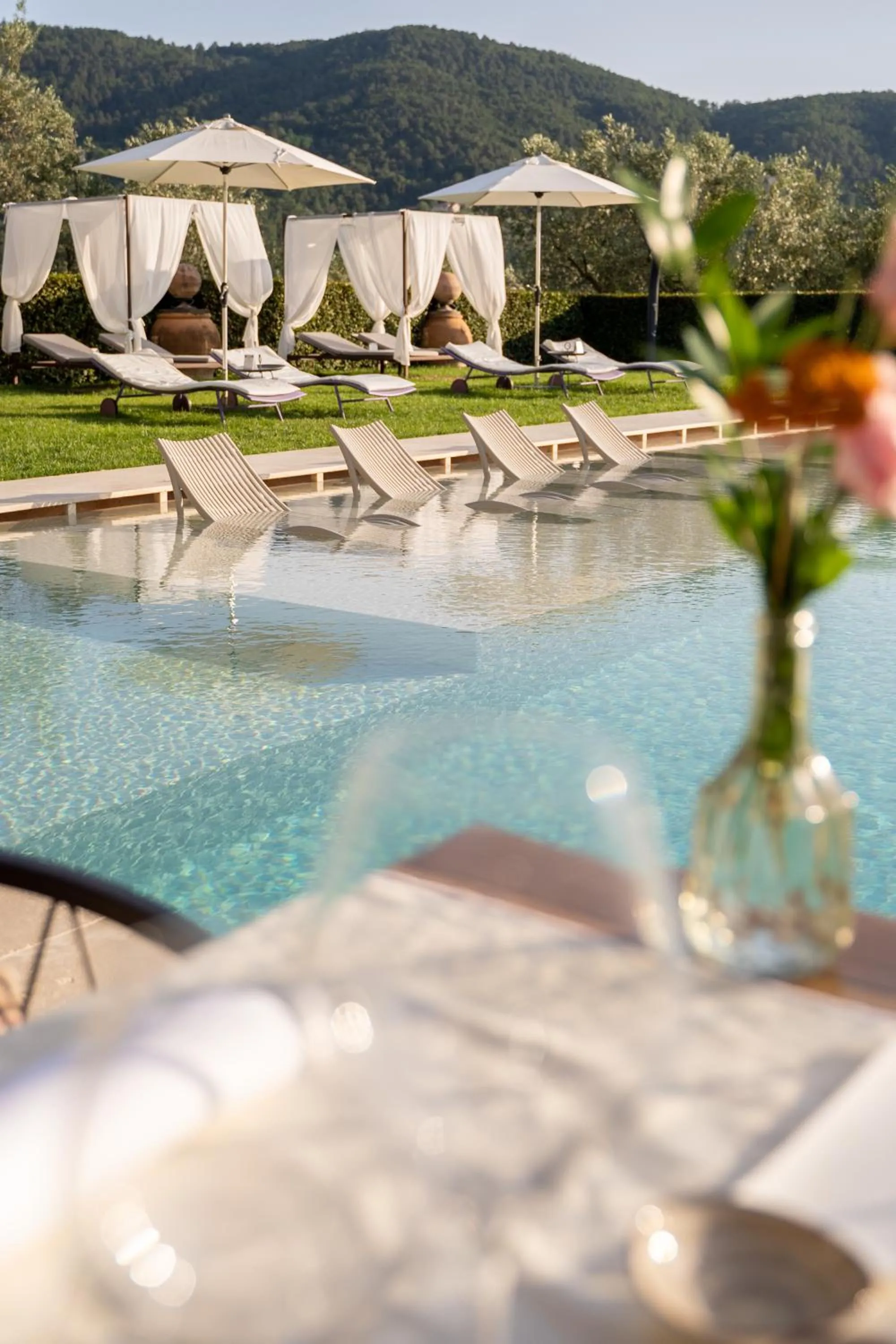 Swimming pool in Borgo I Vicelli Adults Only Relais