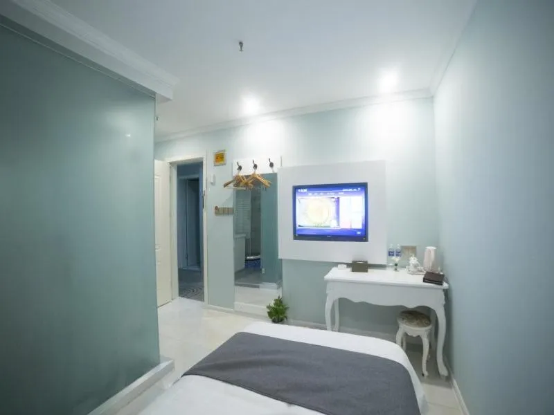 Bed in Shell Chuzhou North Bus Station Hotel