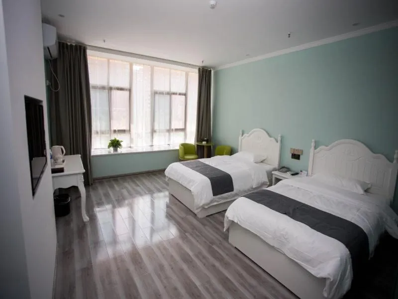 Bed in Shell Chuzhou North Bus Station Hotel