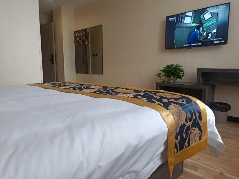 Bed in Shell Taiyuan City Shanxida Hospital Xiaoma Garden Hotel
