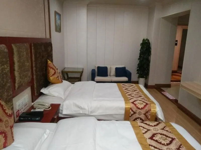 Bed in Shell Chongqing Chengkou County Passenger Transport Center Hotel