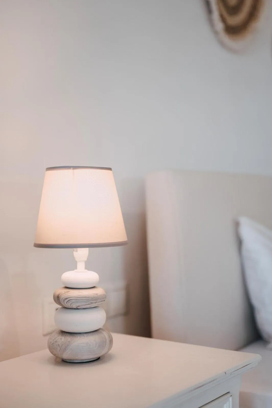 Bed in With-inn Mykonos Suites