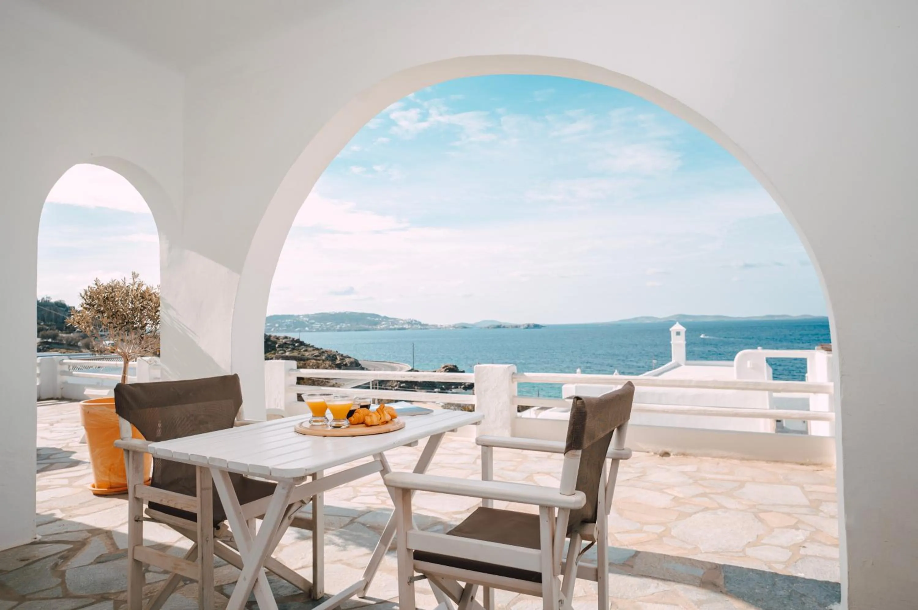 Sea view in With-inn Mykonos Suites