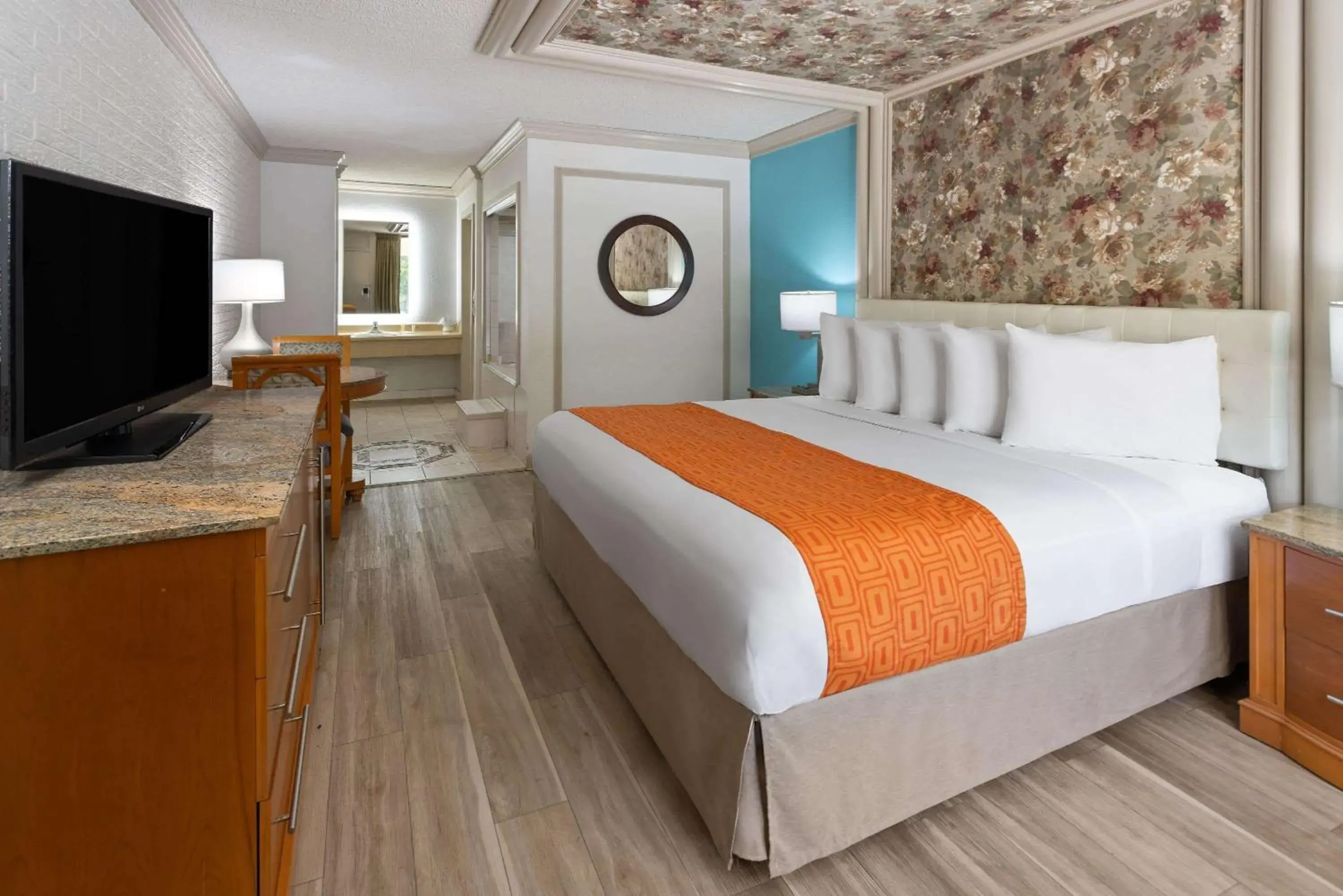 Photo of the whole room, Bed in Inn at Atlantic City Hotel & Banquet Photo of the whole room, Bed in Inn at Atlantic City Hotel & Banquet