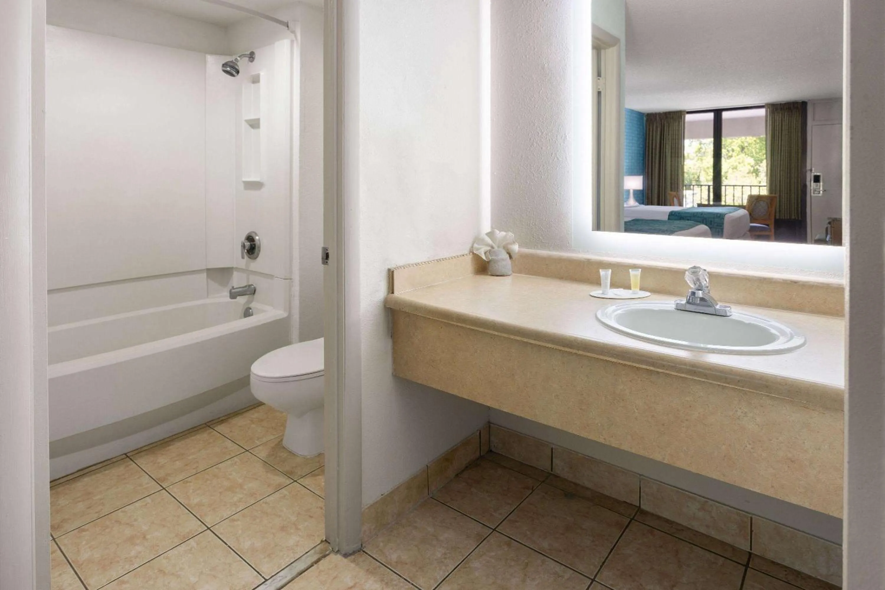 Bathroom in Inn at Atlantic City Hotel & Banquet