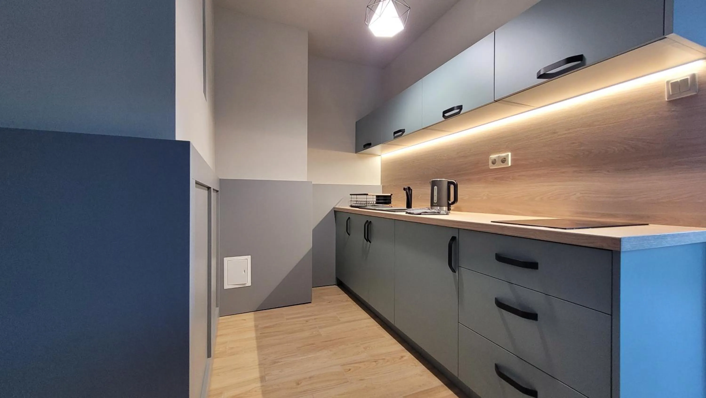 Kitchen or kitchenette in Villa Rosa