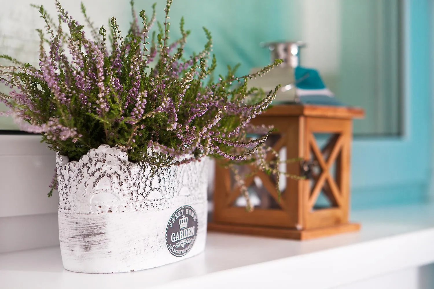 Decorative detail in Villa Rosa