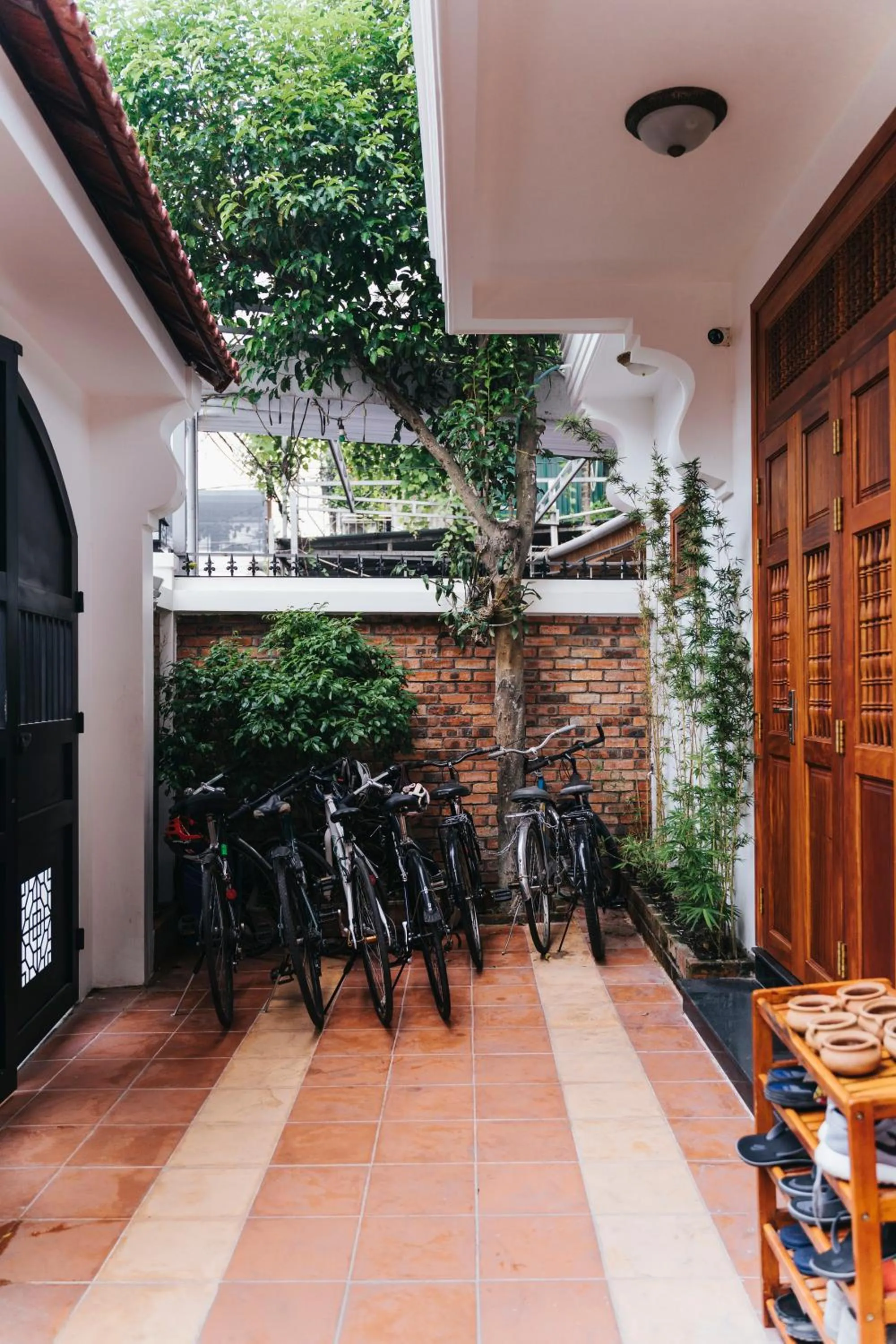 Patio in Hue 1962 INN