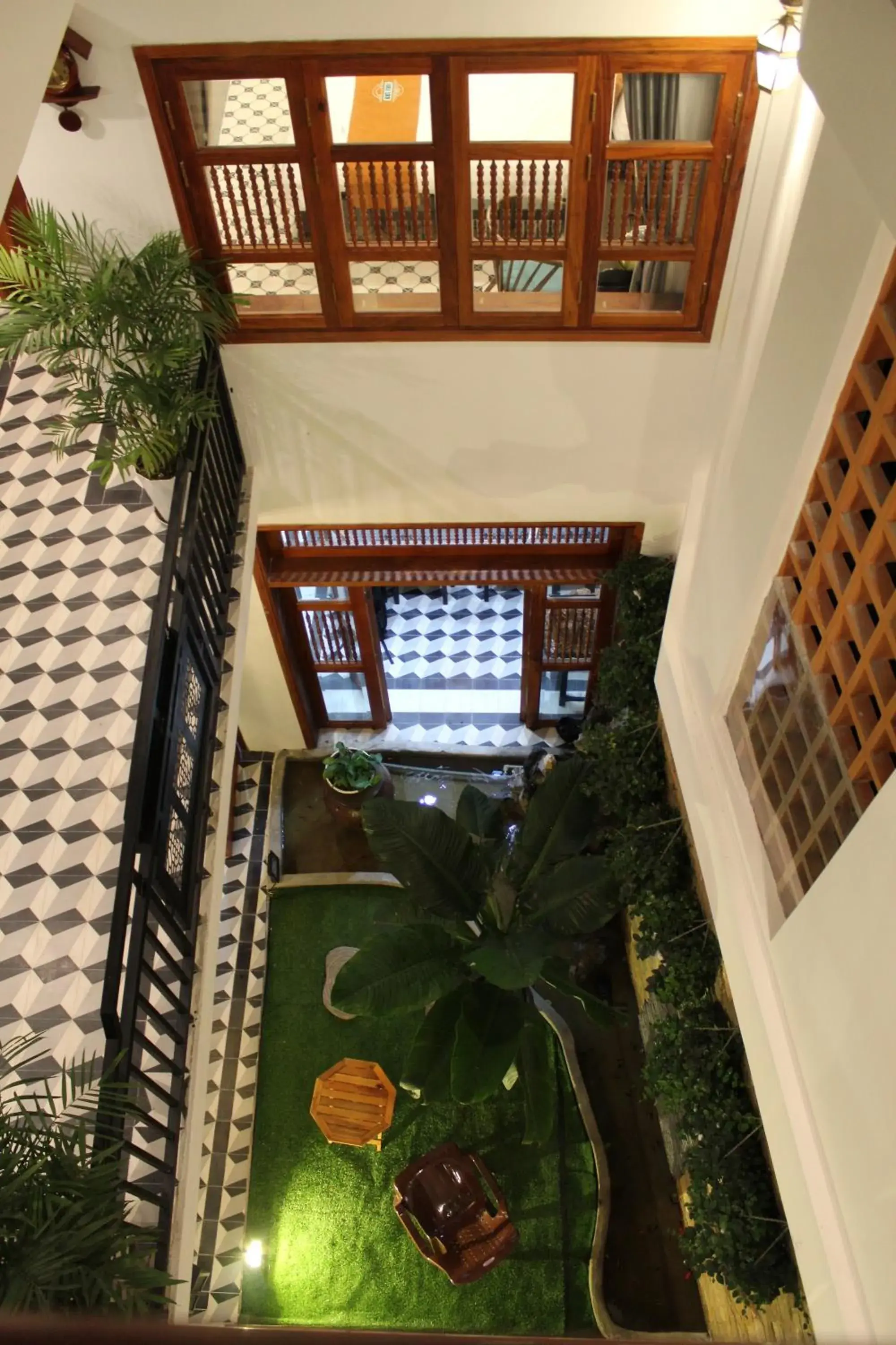 Garden view in Hue 1962 INN Garden view in Hue 1962 INN