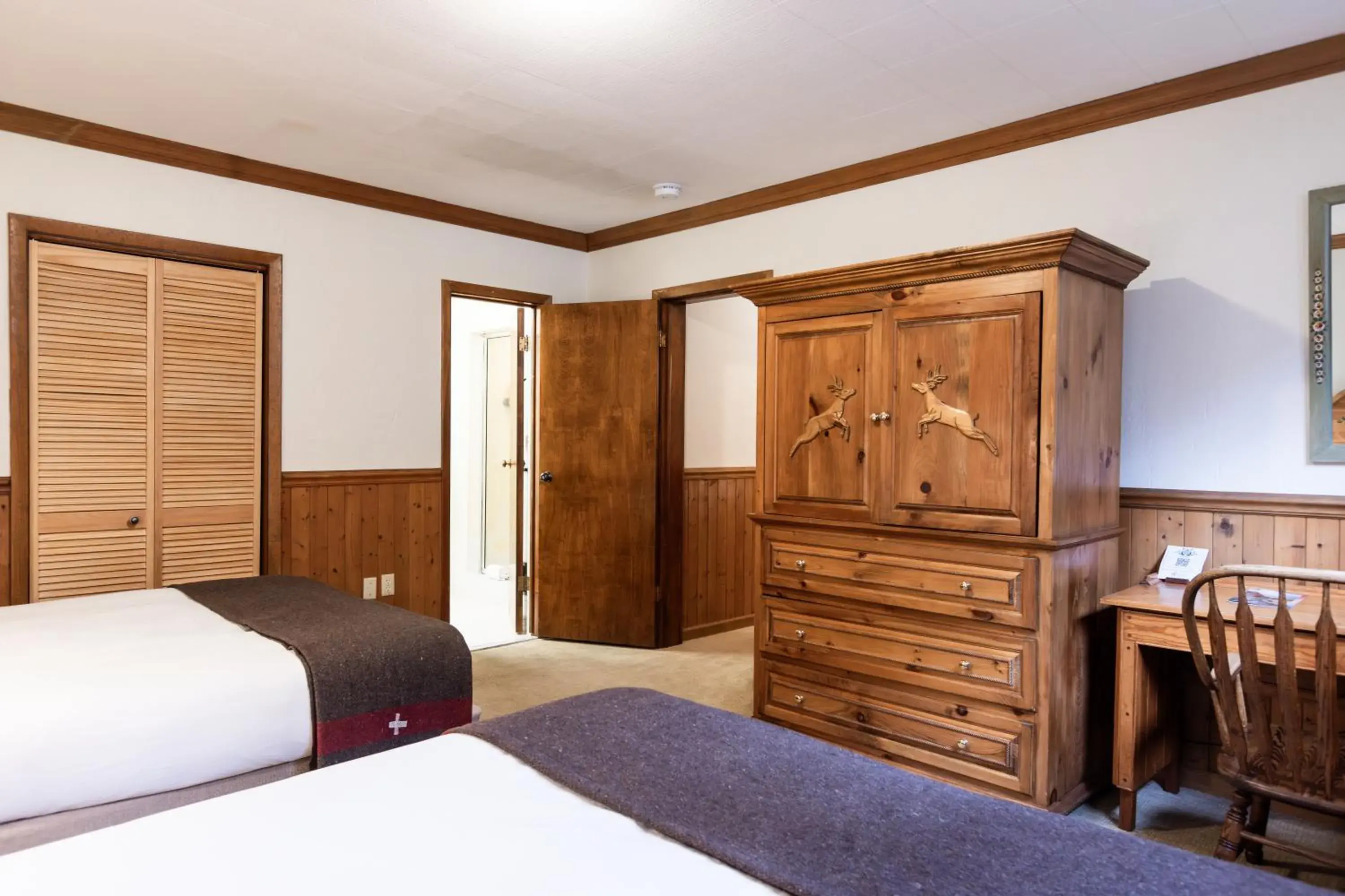 Bed in The Alpenhof Bed in The Alpenhof