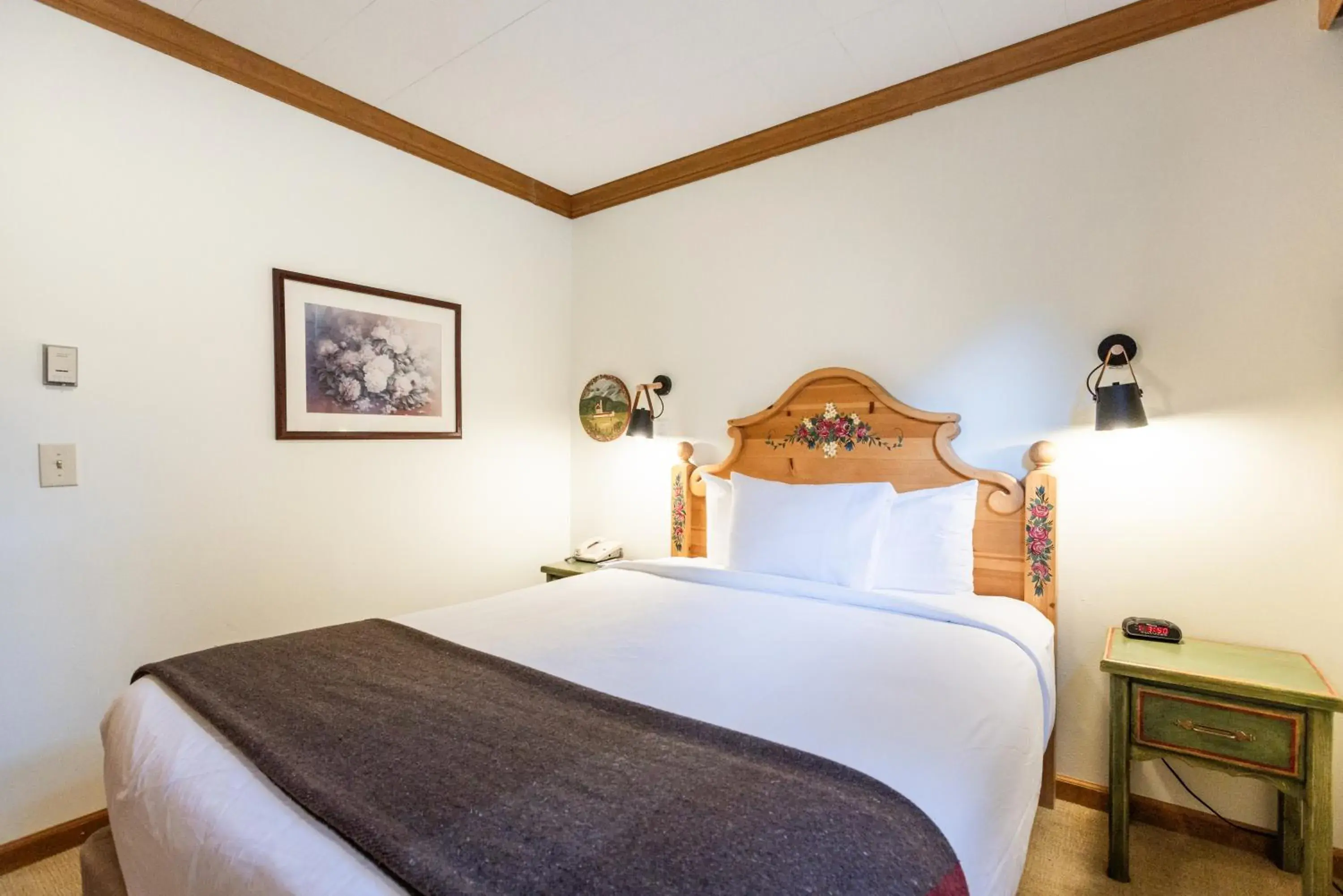 Bed in The Alpenhof Bed in The Alpenhof