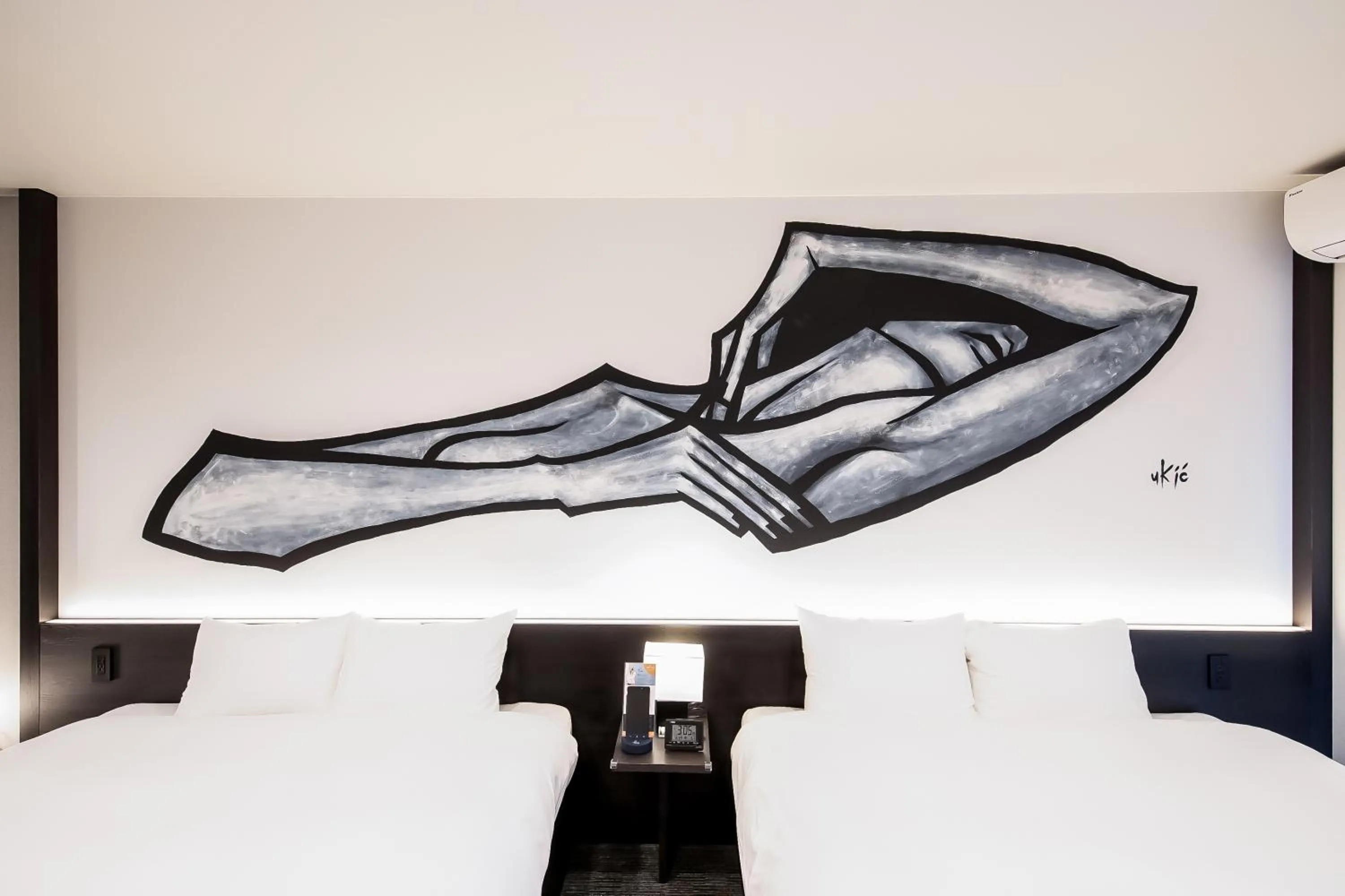 Bedroom in Akari Nijo-jo