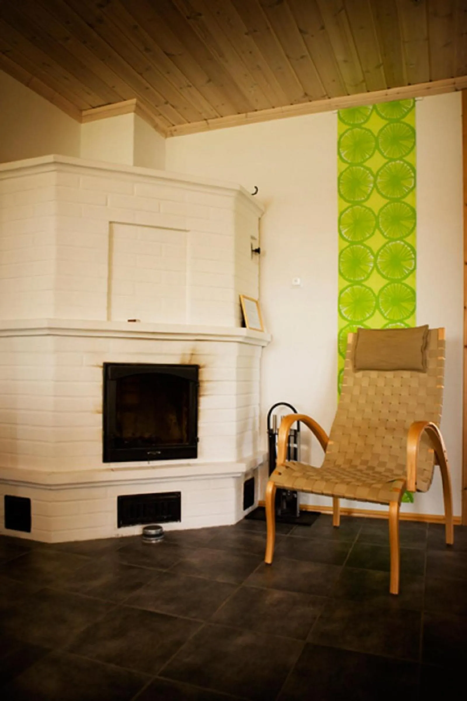 Living room in Salkolahti Lomamökit