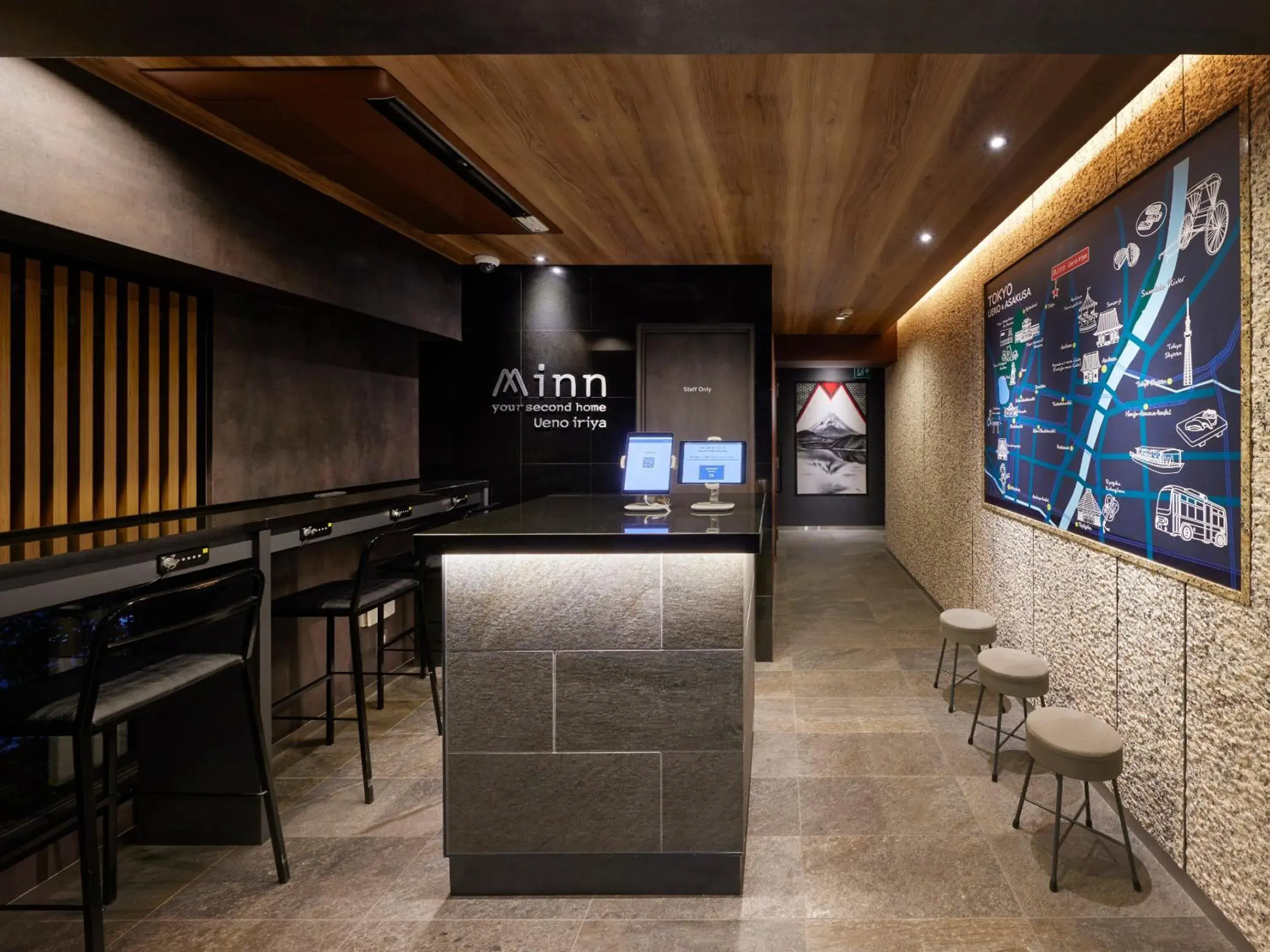 Lobby or reception in Minn Ueno Iriya Lobby or reception in Minn Ueno Iriya