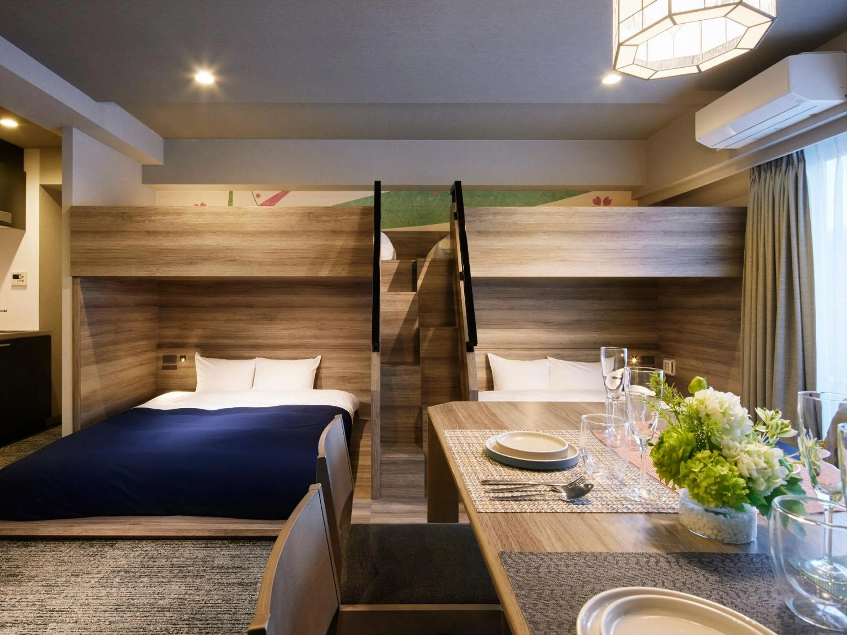 Bedroom, Bed in Minn Ueno Iriya