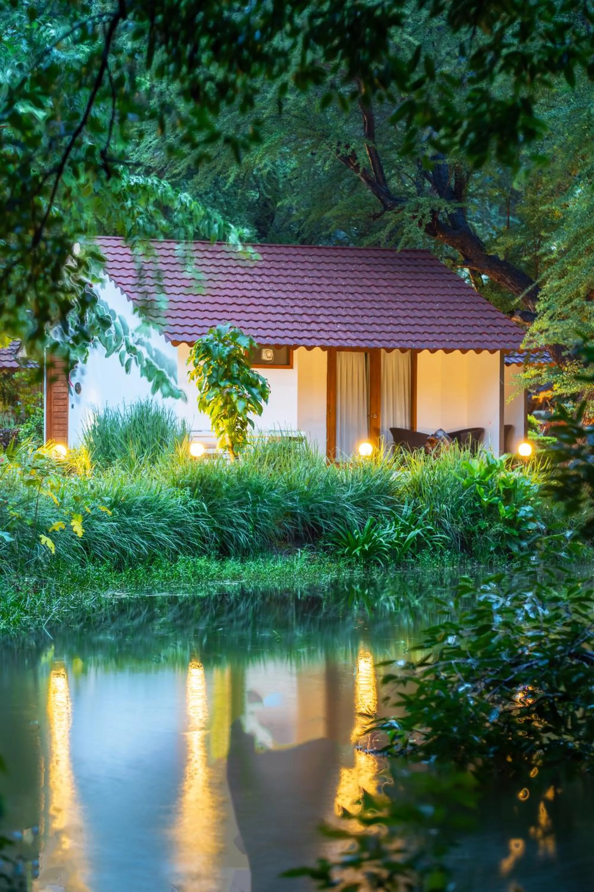 Natural landscape in Aranya Vilas - A Nature Resort