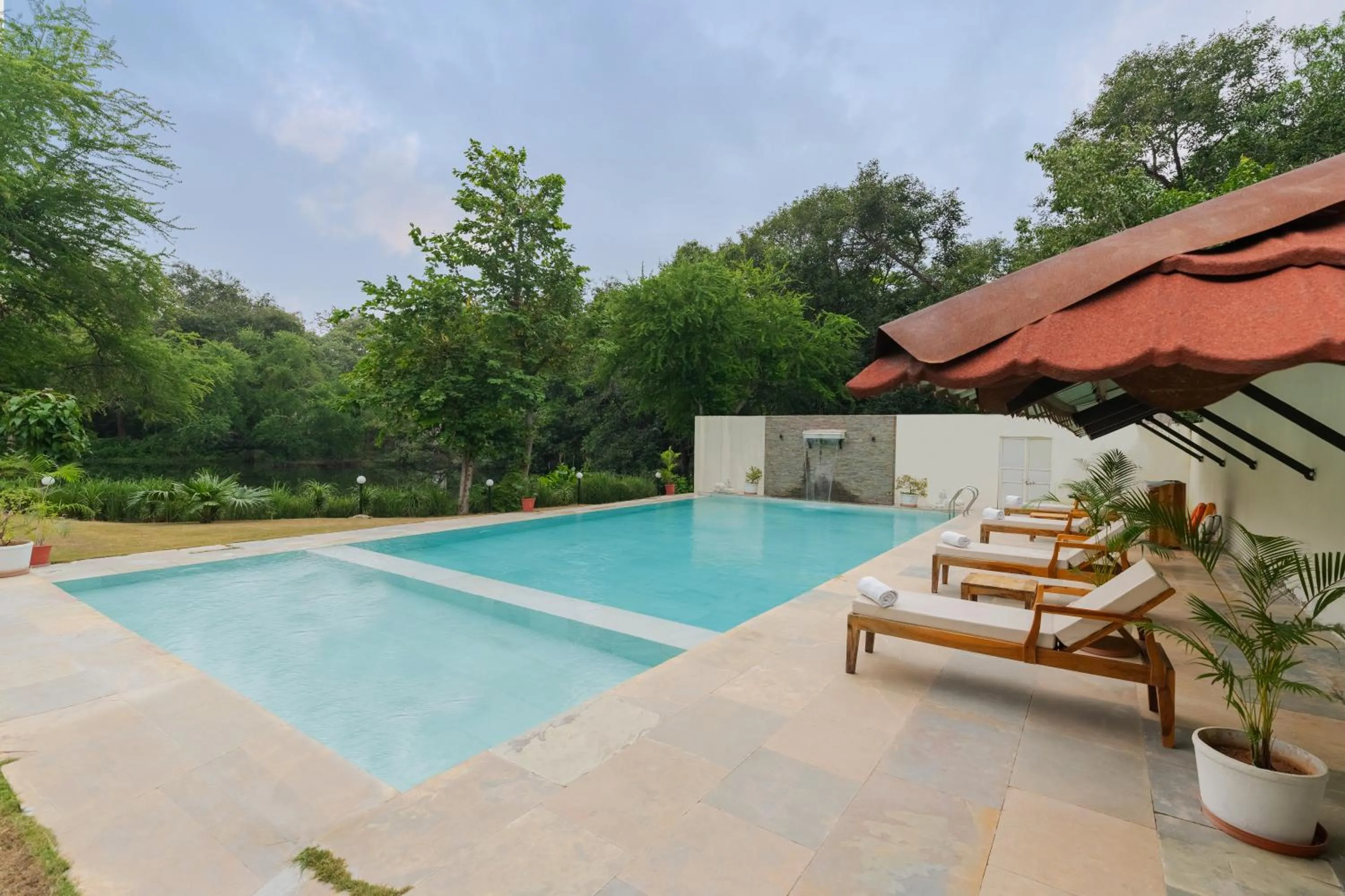 Pool view in Aranya Vilas - A Nature Resort