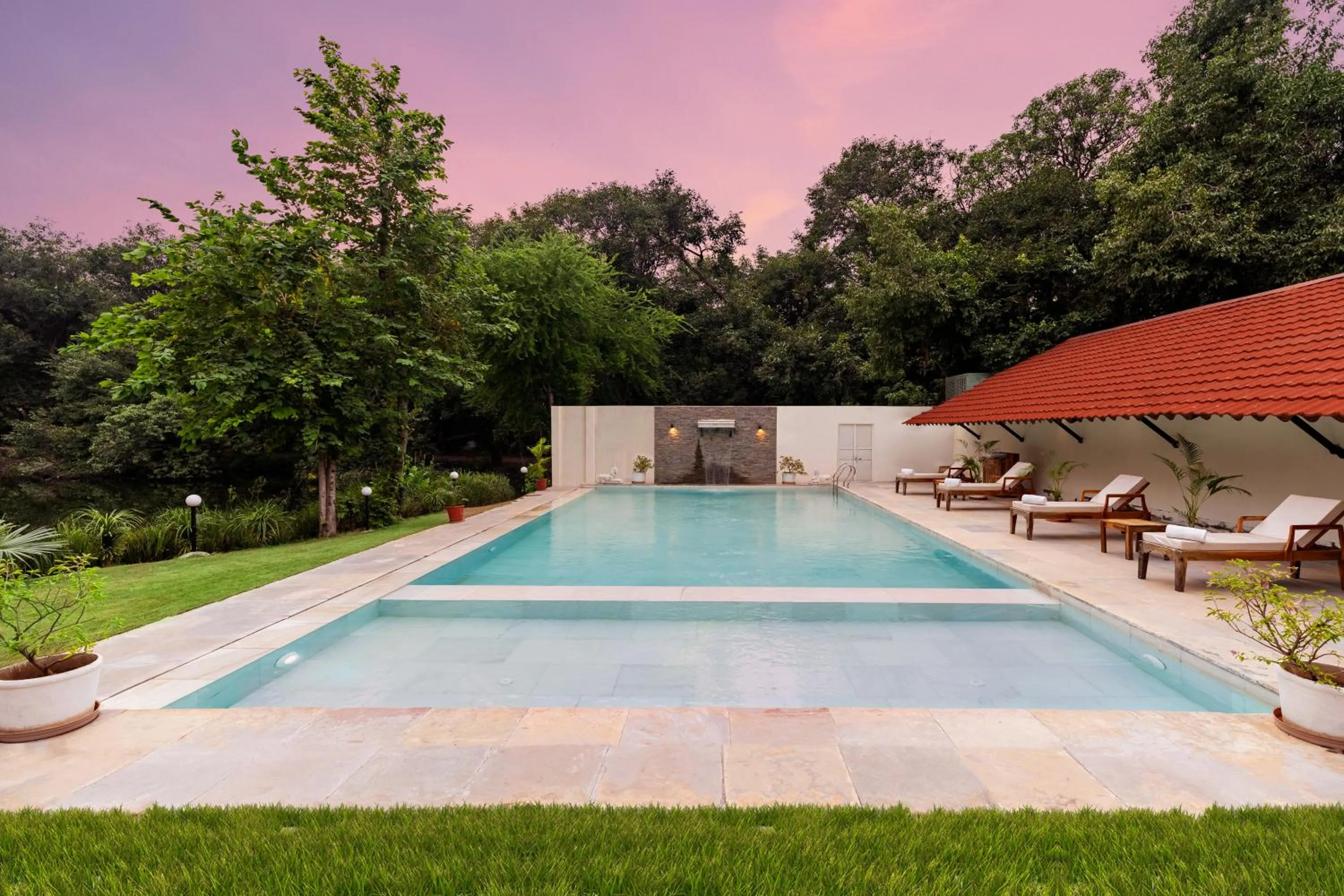 Swimming pool in Aranya Vilas - A Nature Resort