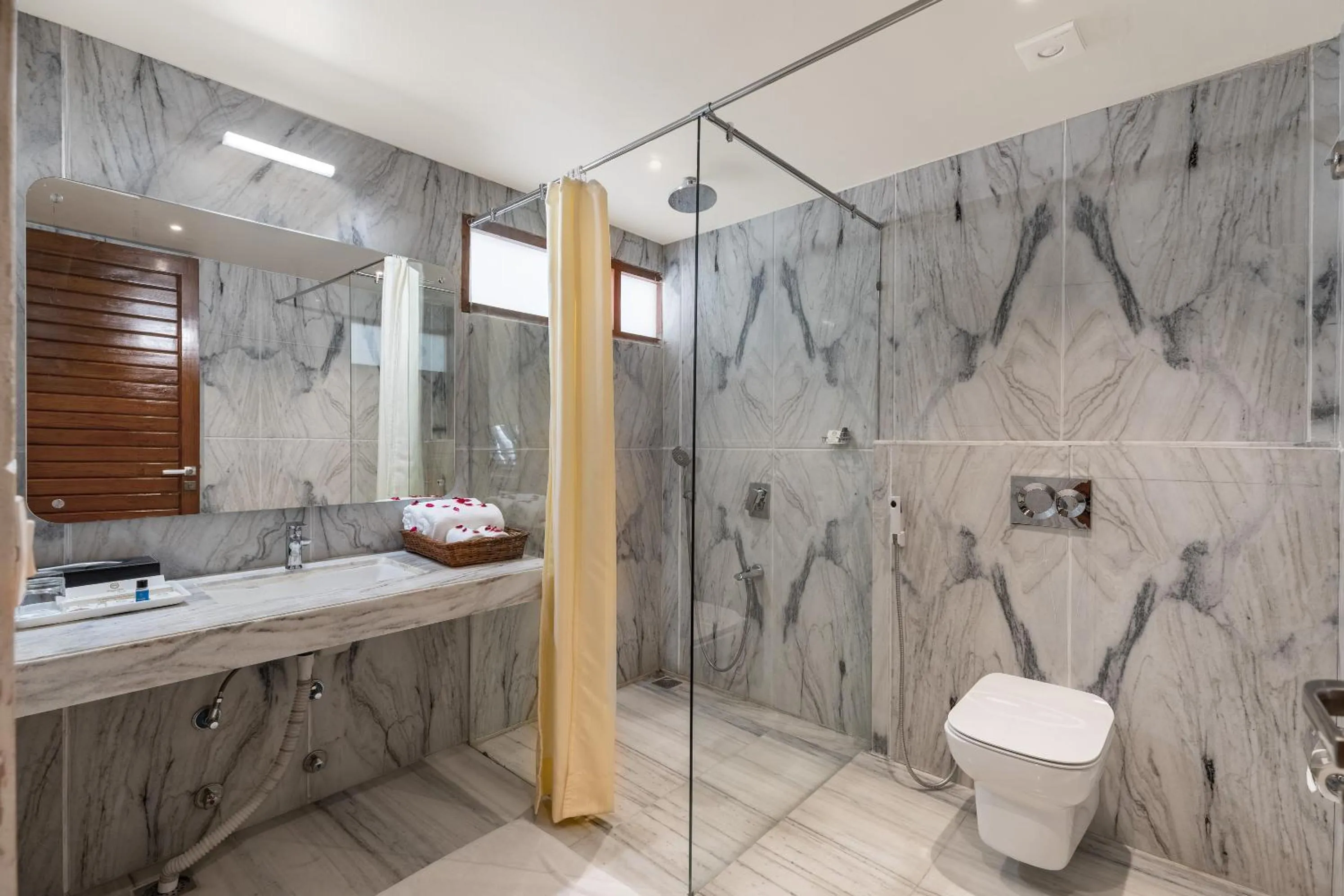 Shower in Aranya Vilas - A Nature Resort