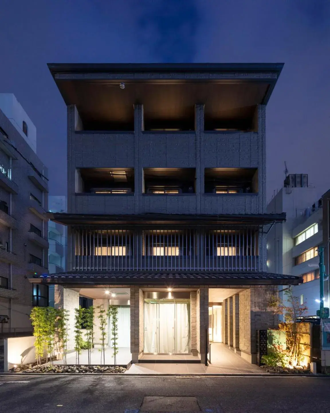 Facade/entrance in Kyohotel Kishotei Goshominami Facade/entrance in Kyohotel Kishotei Goshominami