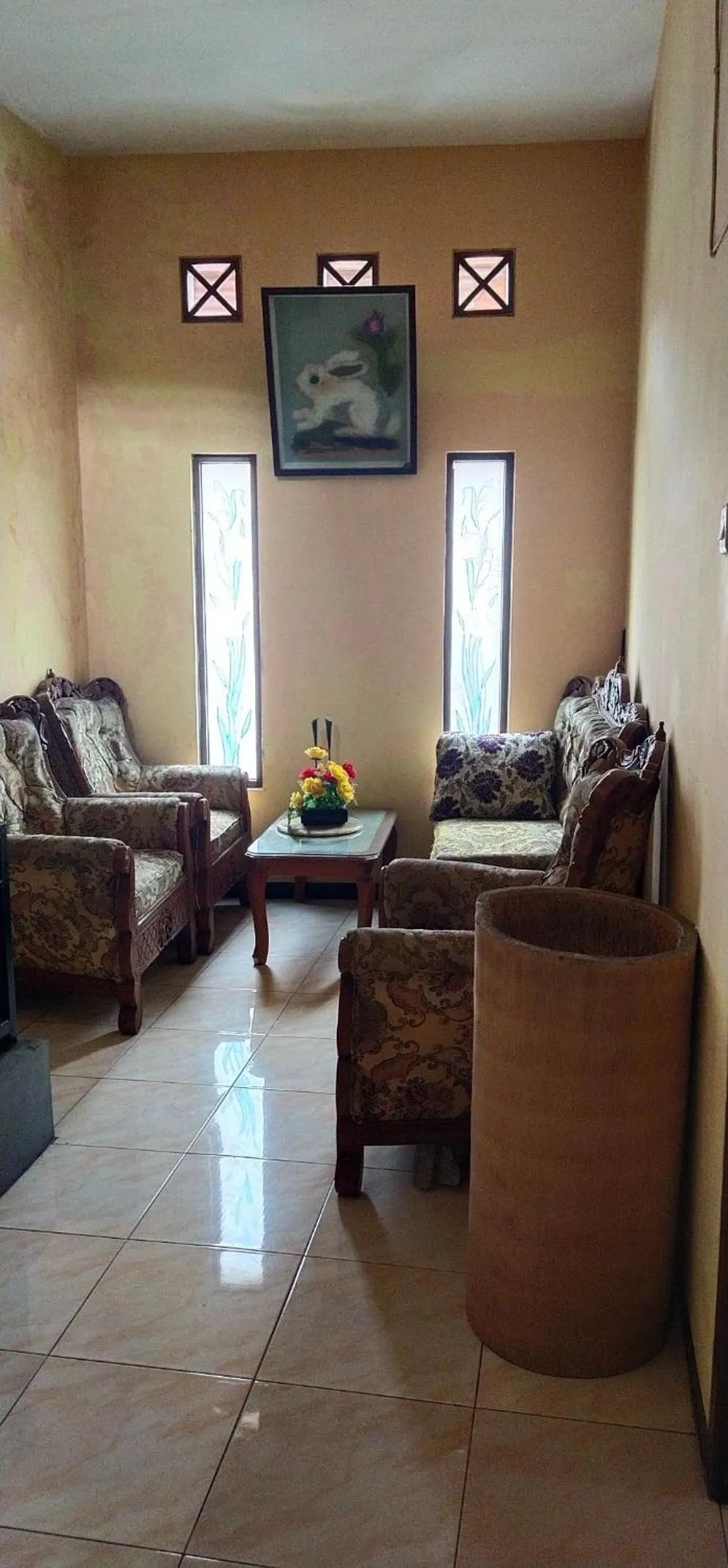 Decorative detail in Penginapan Indah Lestari