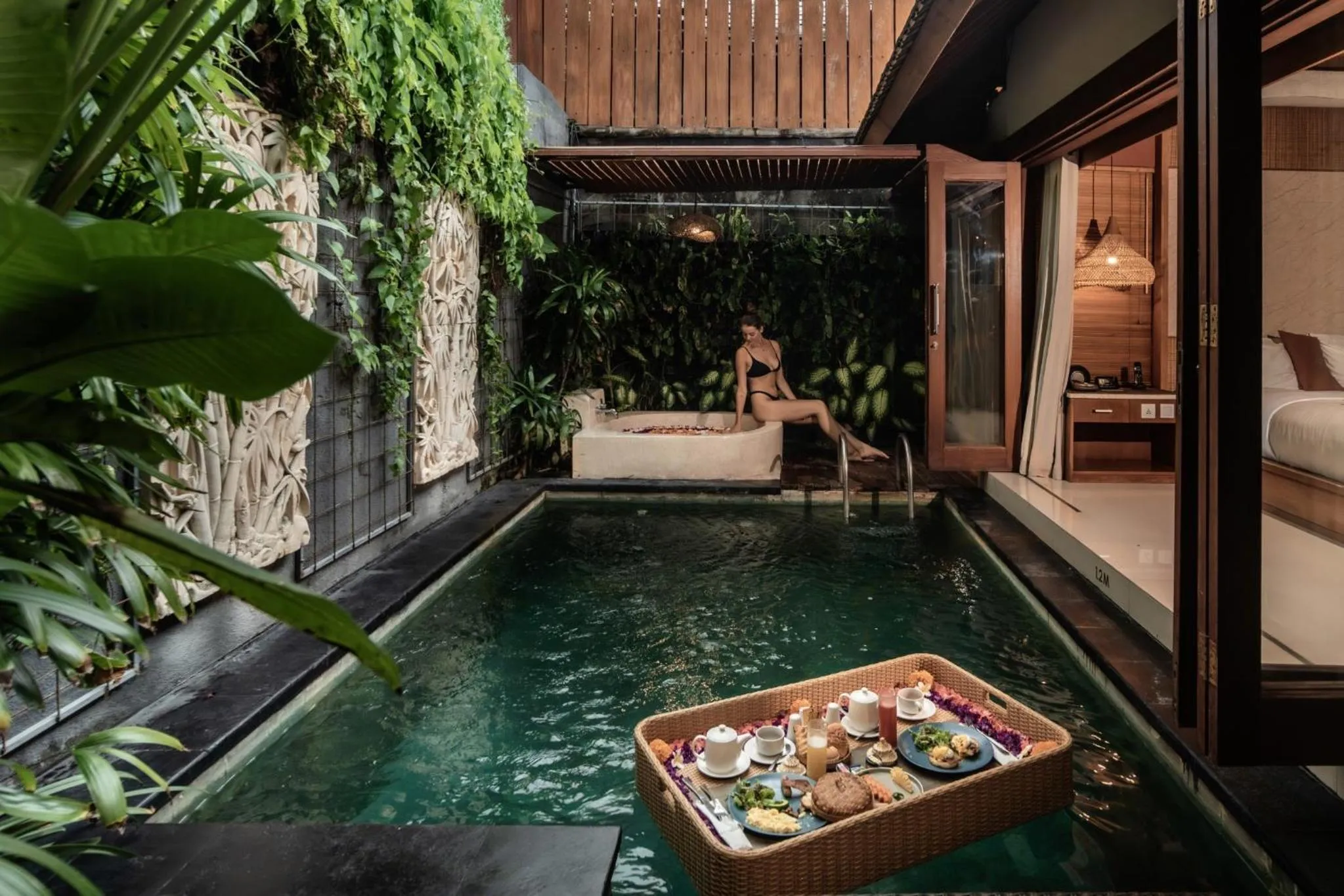 Food and drinks in Seminyak Sanctuary Villa by Ini Vie Hospitality
