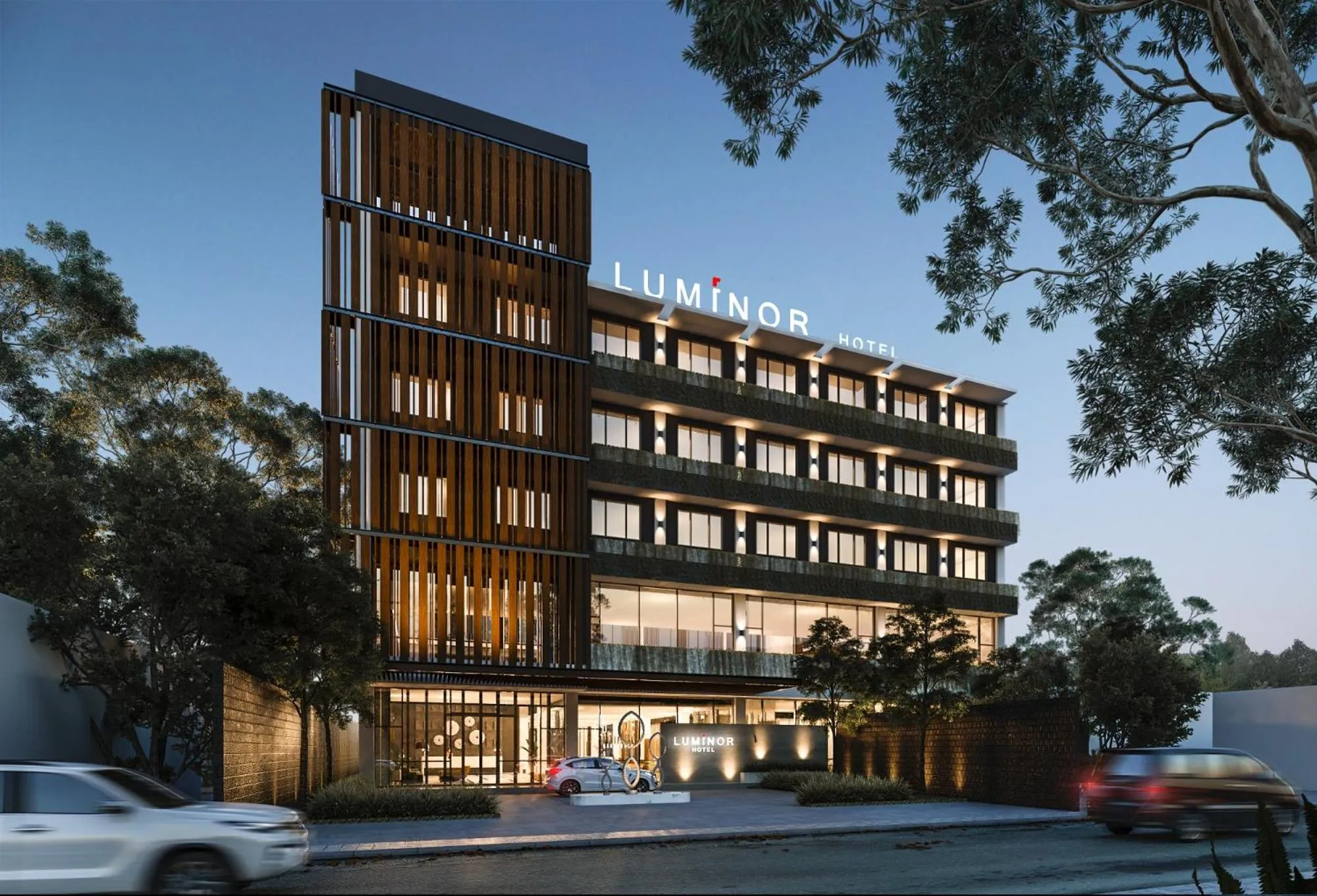 Property building in Luminor Hotel Tanjung Selor By WH