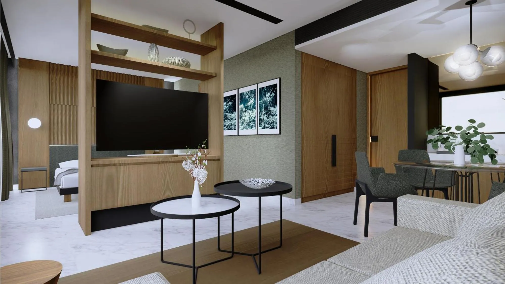 Seating area in Luminor Hotel Tanjung Selor By WH