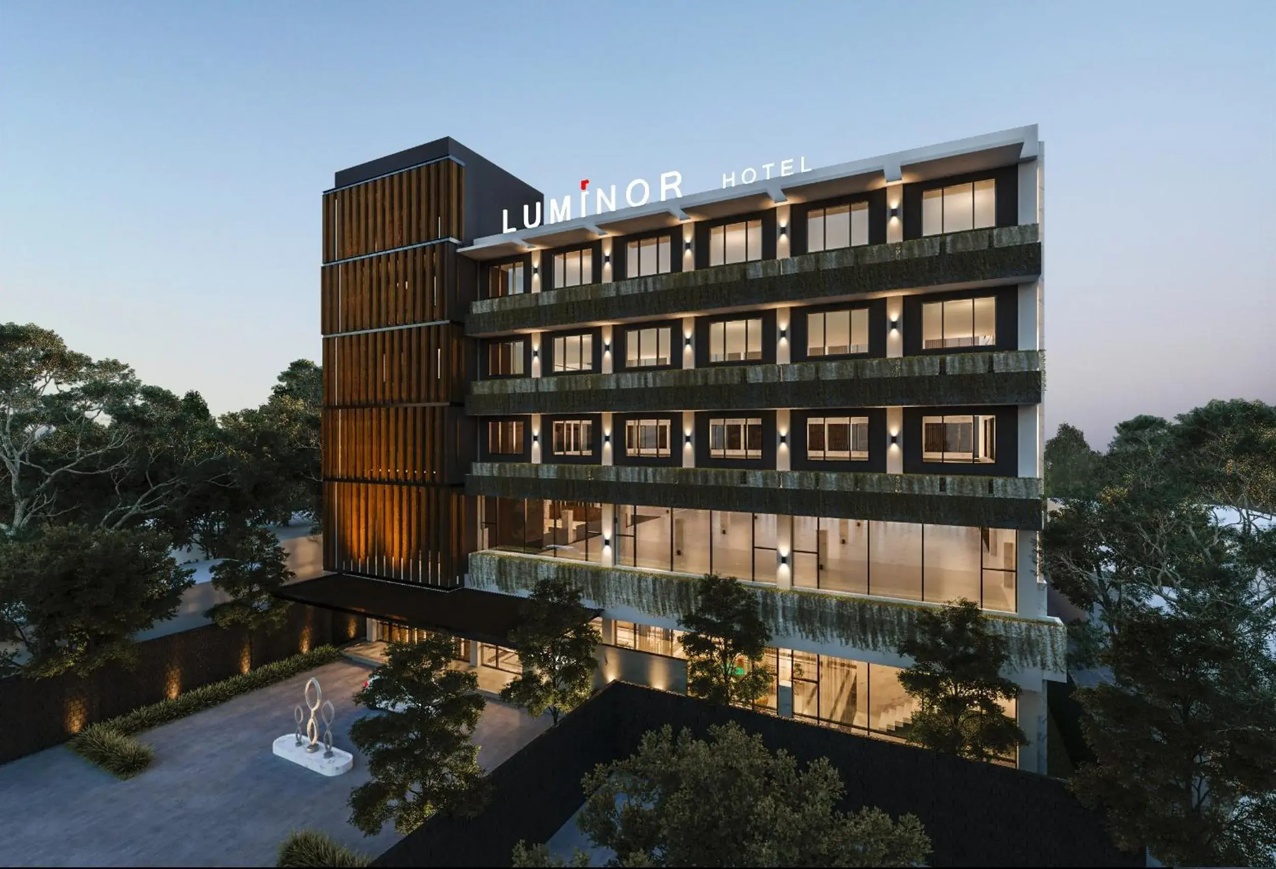 Property building in Luminor Hotel Tanjung Selor By WH Property building in Luminor Hotel Tanjung Selor By WH