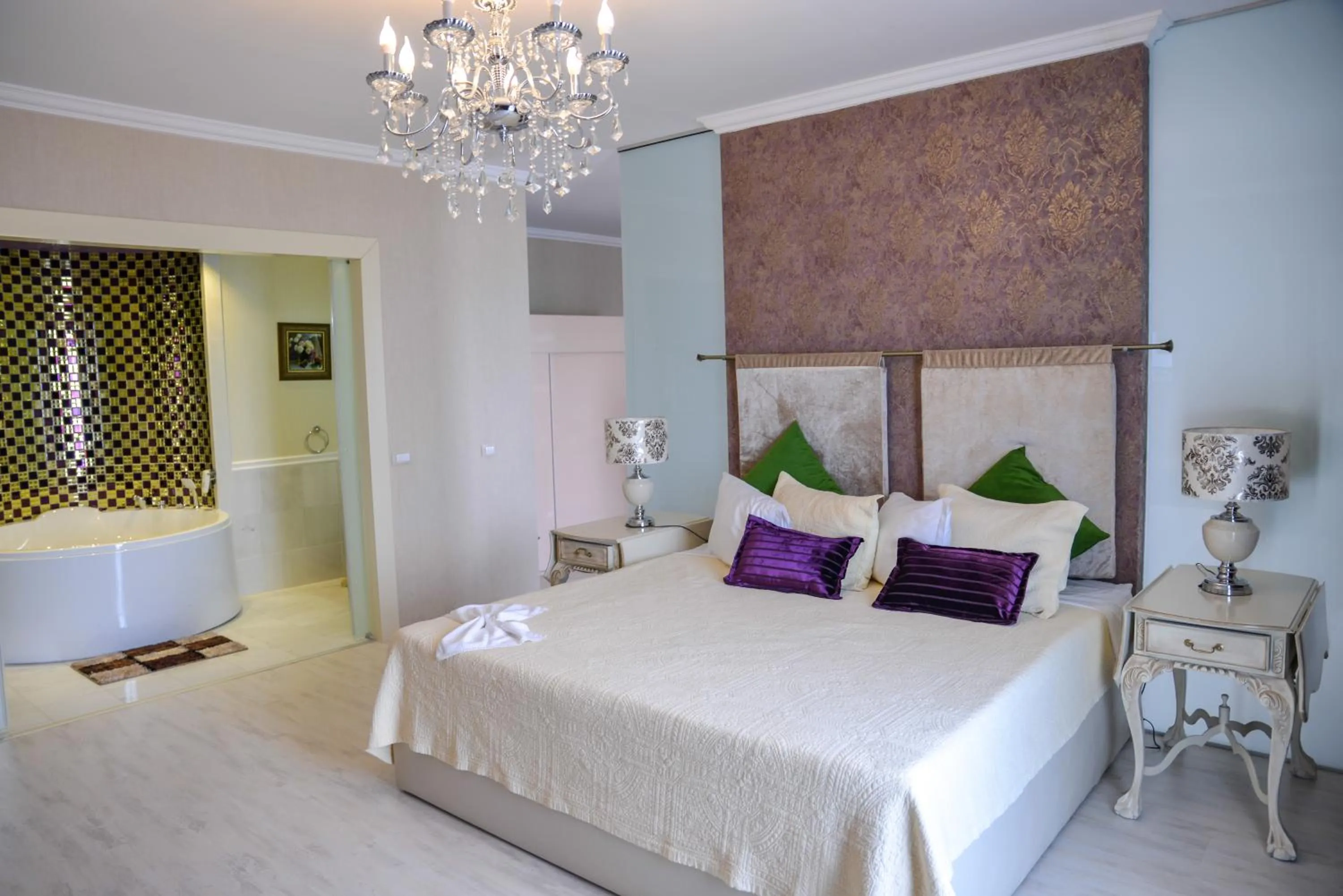 Bed in Phoenicia Luxury Hotel