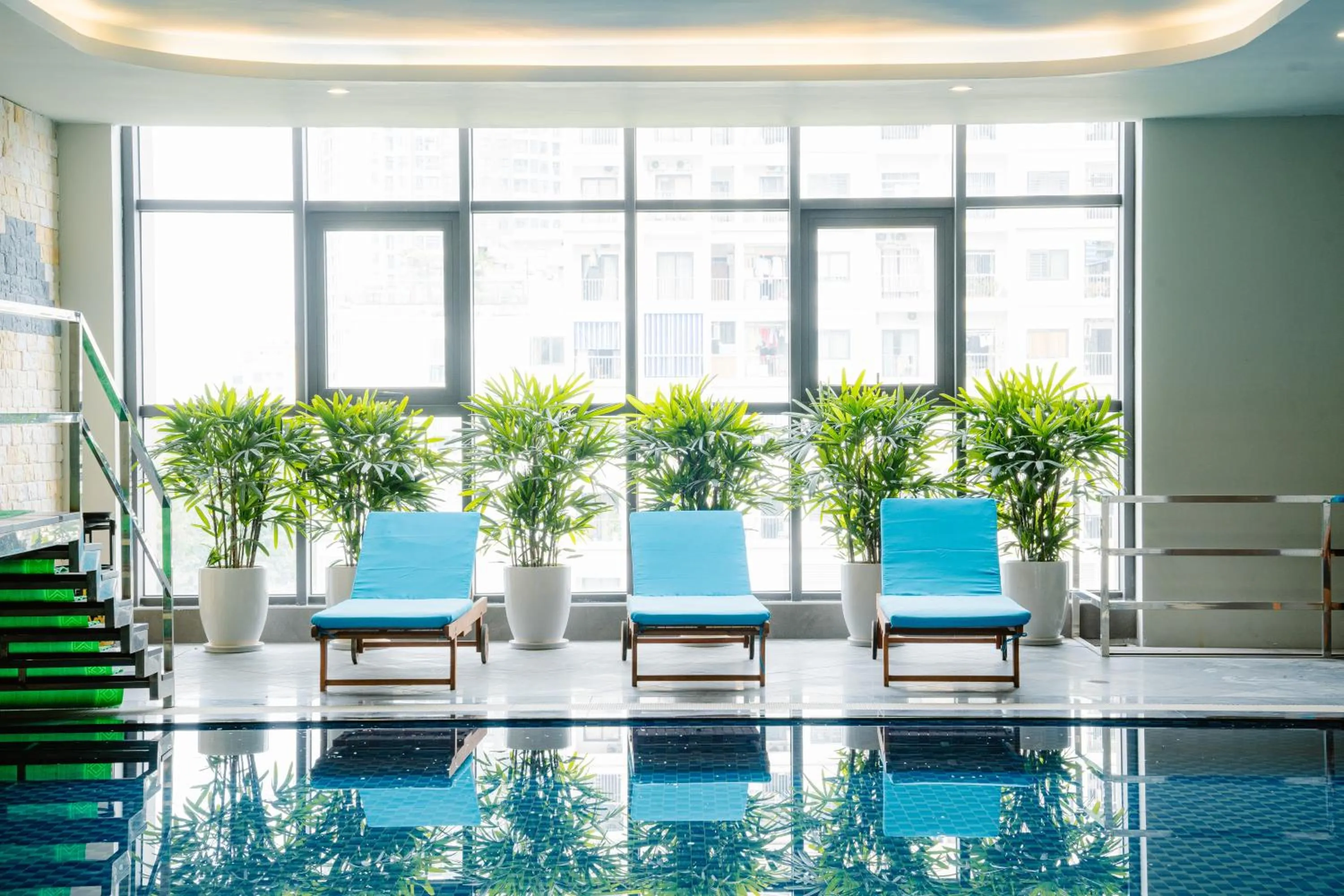 Pool view in Grand Phoenix Hotel Bac Ninh