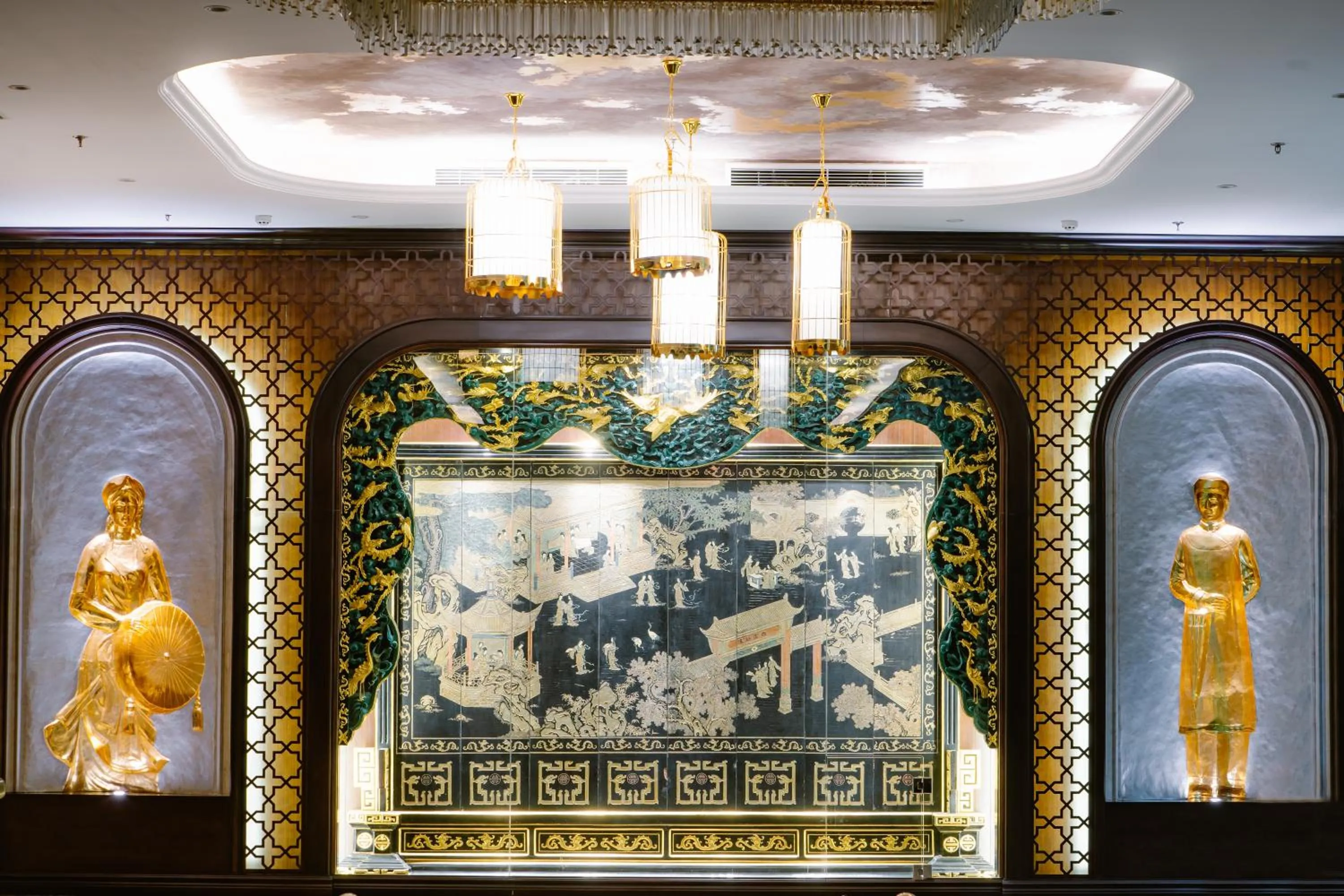 Lobby or reception in Grand Phoenix Hotel Bac Ninh