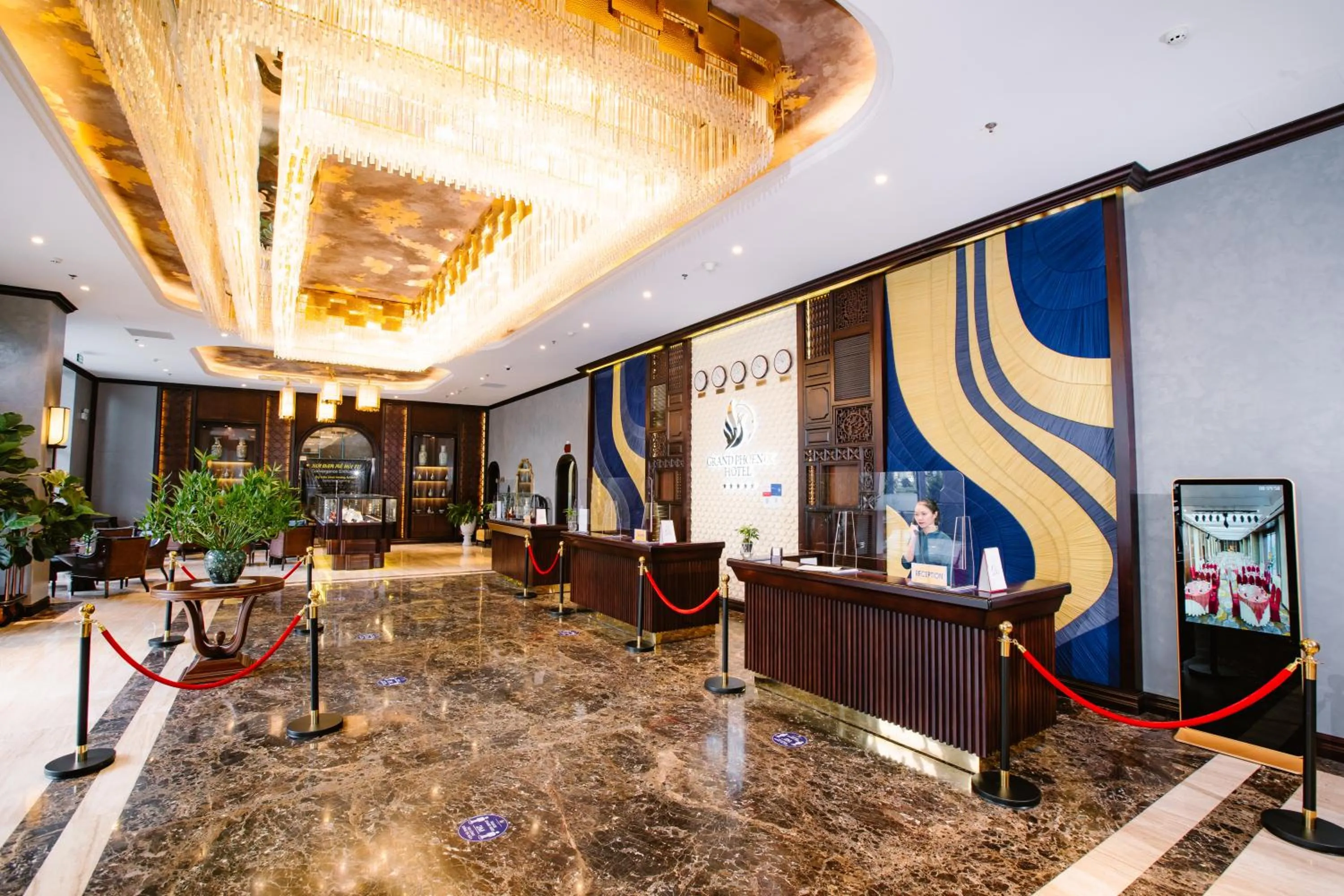 Lobby or reception in Grand Phoenix Hotel Bac Ninh